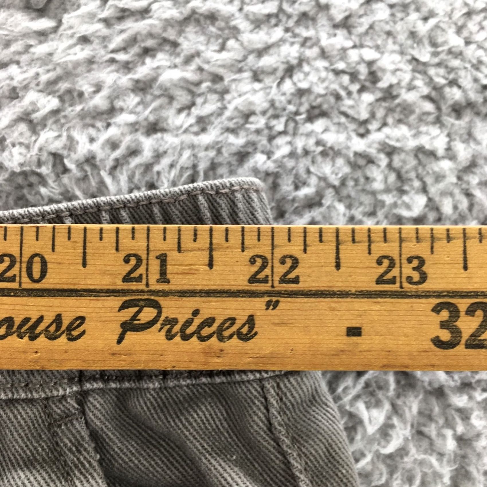 Vintage Arizona Jean Co Chino Shorts Mens 2XL Gray Cotton Drawstring Chino Shorts Casual Pants Mens 2XL Gray Size US 39 - 5 Thumbnail