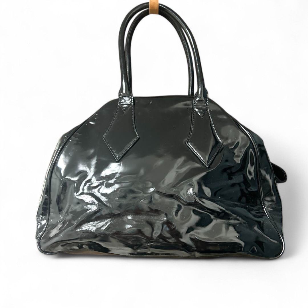 Vivienne Westwood Vivienne Westwood - Black Leather Gold Orb Handbag Size ONE SIZE - 3 Thumbnail