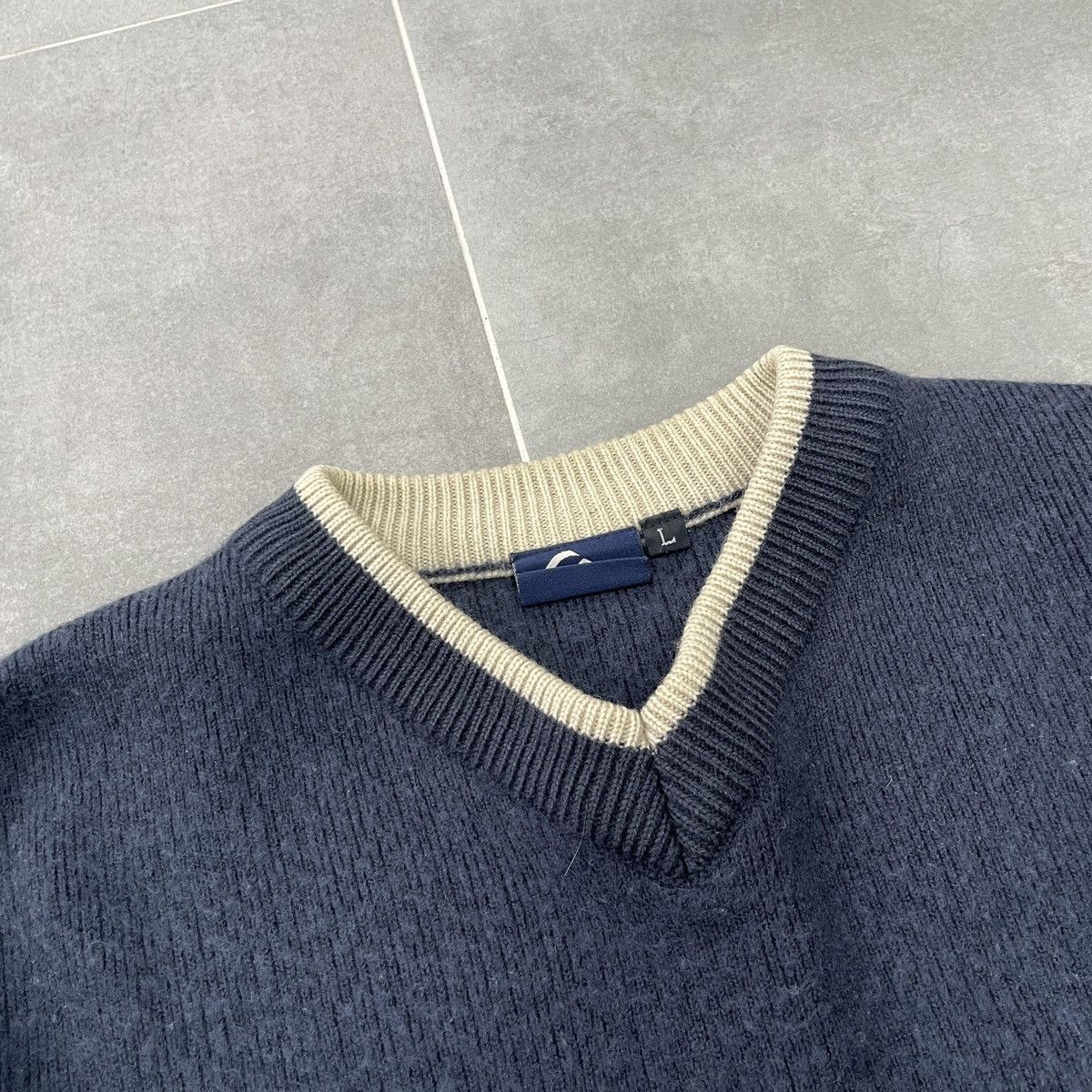 Quiksilver × Vintage Vintage Quiksilver Wool Sweater Size L Size US L / EU 52-54 / 3 - 12 Thumbnail