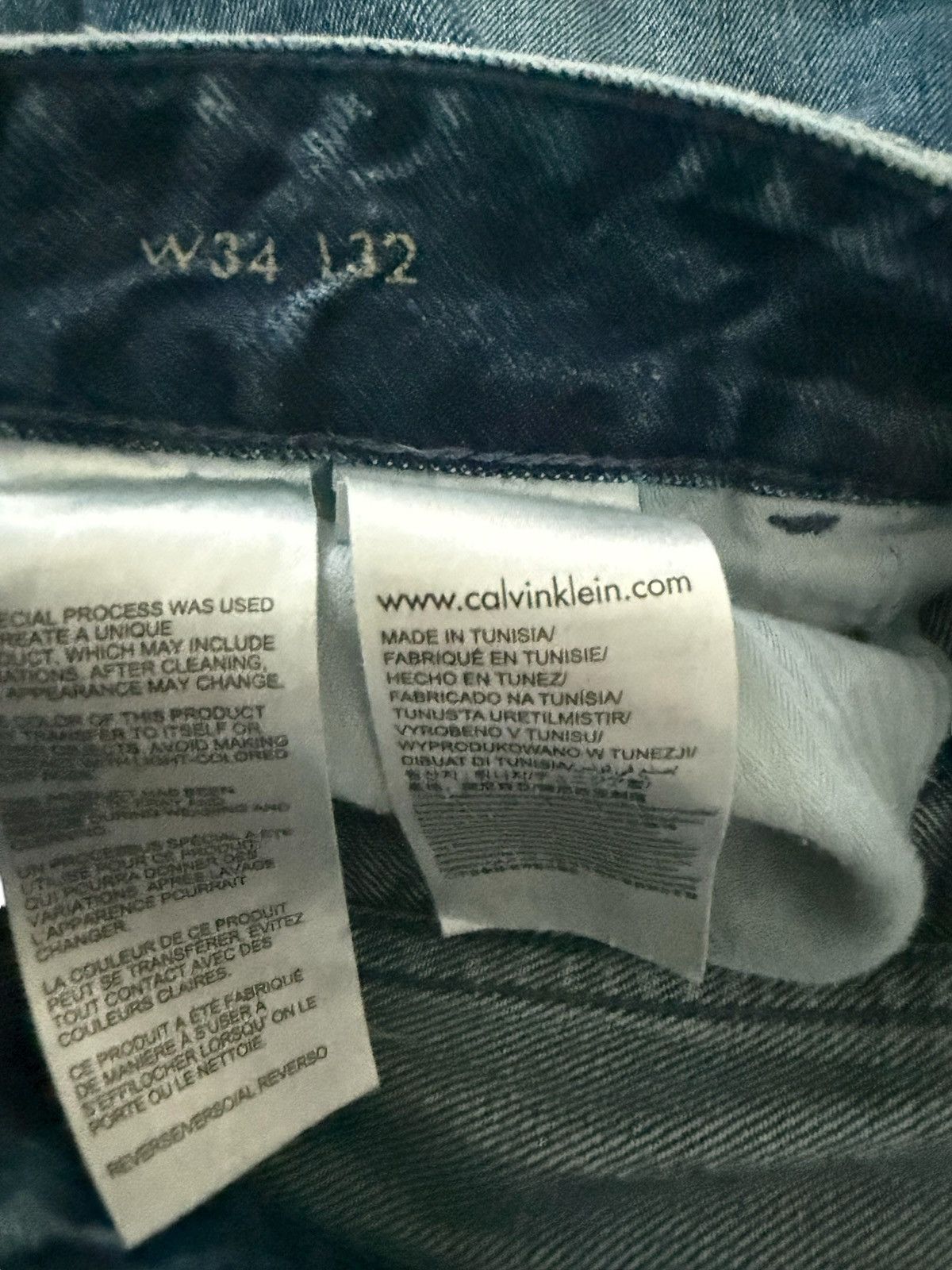 Calvin Klein Calvin Klein paint denim Size US 34 / EU 50 - 7 Thumbnail