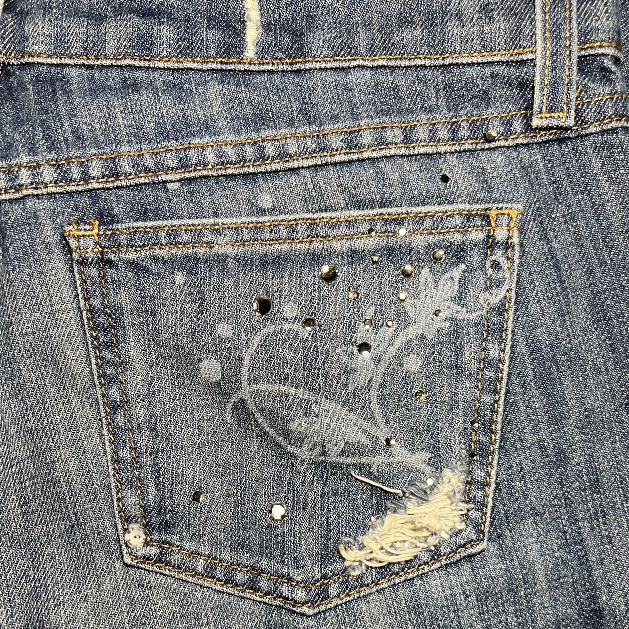 Juicy Couture Jeans Vintage Juicy Couture Jeans Size 30 Distressed Straight Leg Size 30" / US 8 / IT 44 - 5 Thumbnail