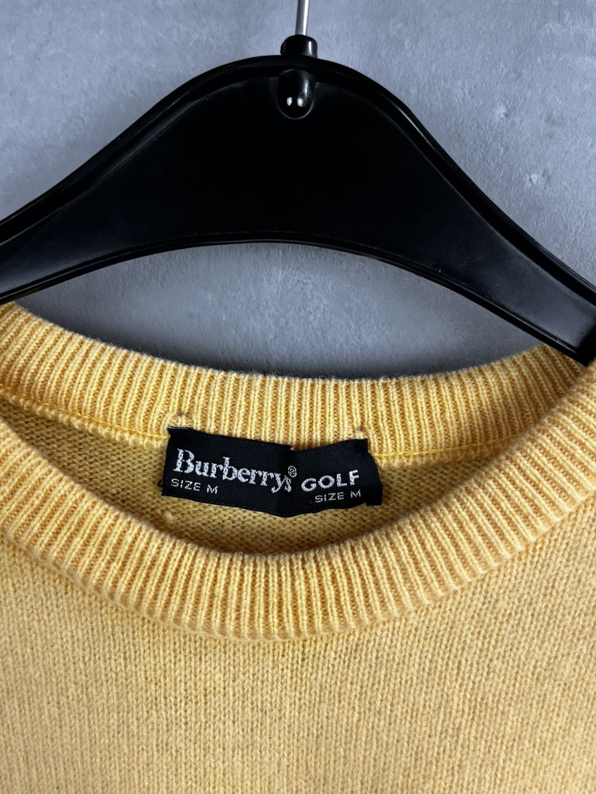 Burberry Burberry Golf knit sweater vintage 90s size m Size US M / EU 48-50 / 2 - 3 Thumbnail