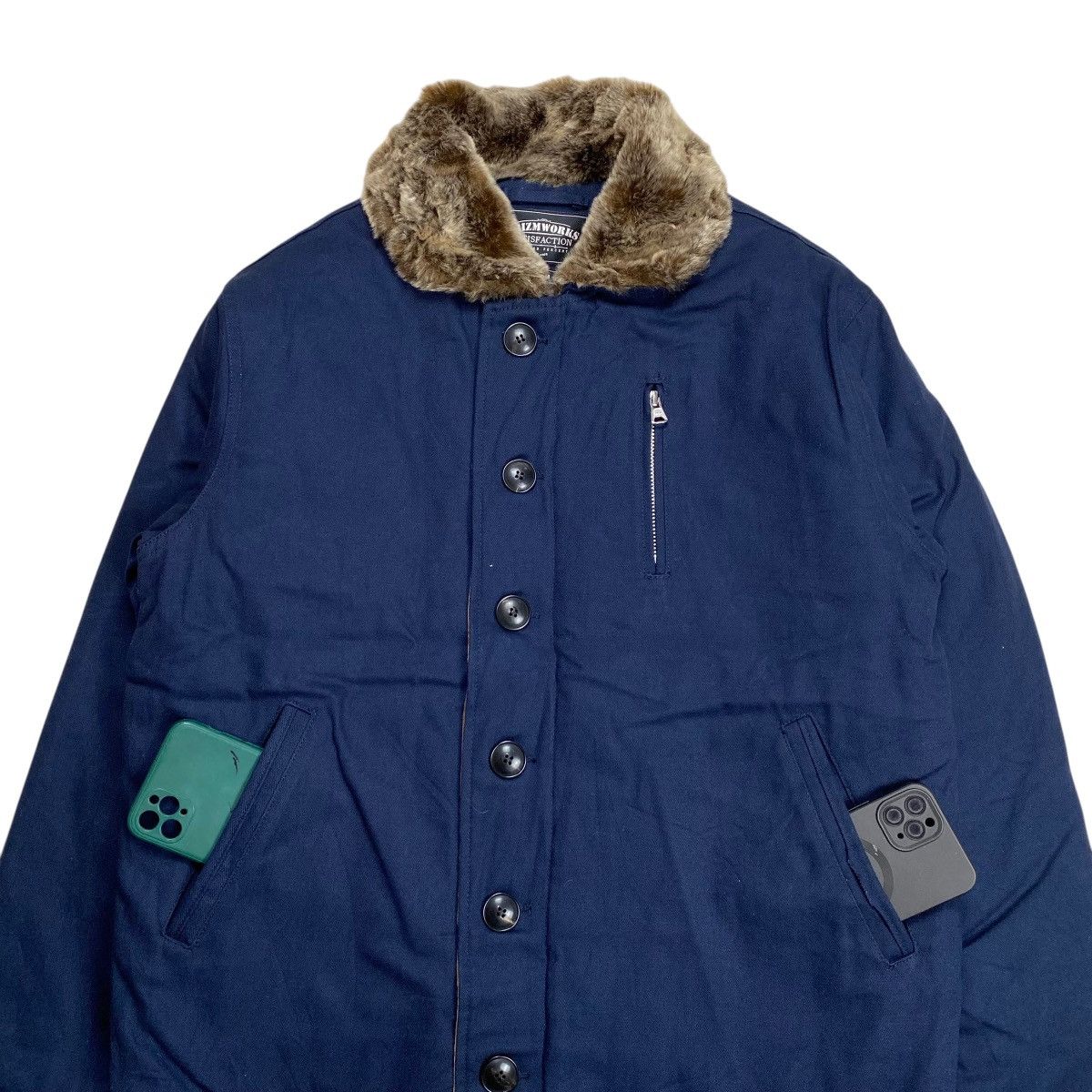 Mister Freedom FrizmWorks N-1 Deck Military Fur Jacket Size US M / EU 48-50 / 2 - 8 Thumbnail