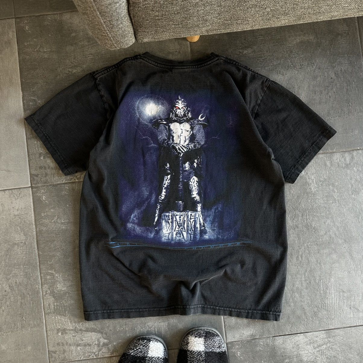 Band Tees Vintage Japanese Style HammerFall T-shirts Crazy Fir Y2K Size US M / EU 48-50 / 2 - 2 Thumbnail