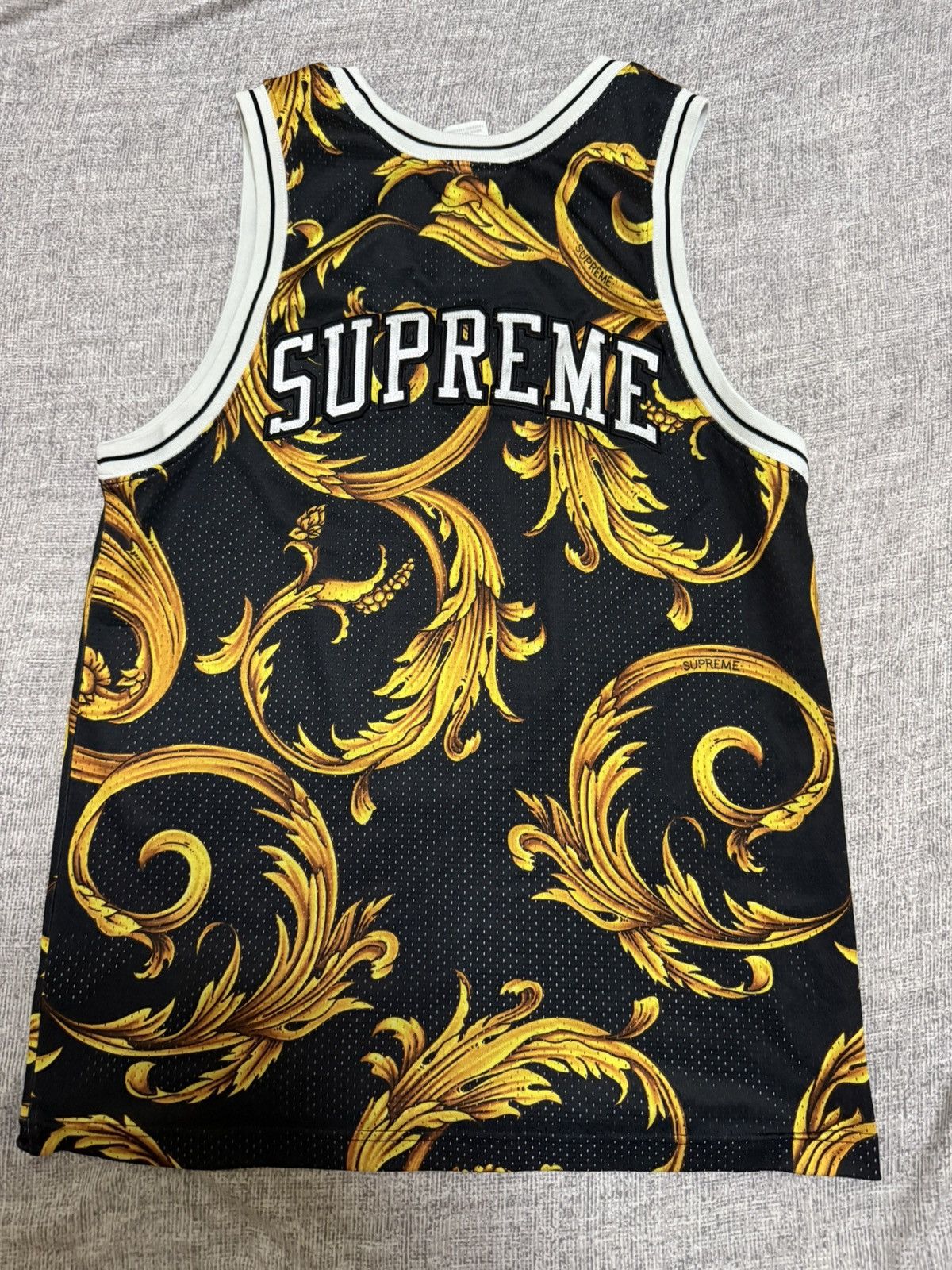 Supreme × NIKE 2014SS Basketball Jersey Supreme Nike Basketball Jersey Black Men's - SS14 - US