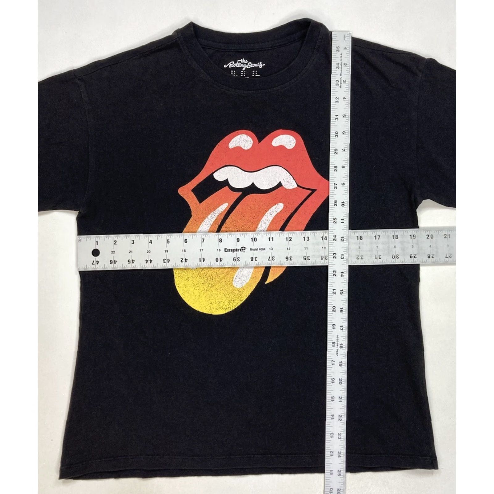 Vintage VINTAGE The Rolling Stones T-Shirt Women Small Black Music Size S / US 4 / IT 40 - 6 Thumbnail