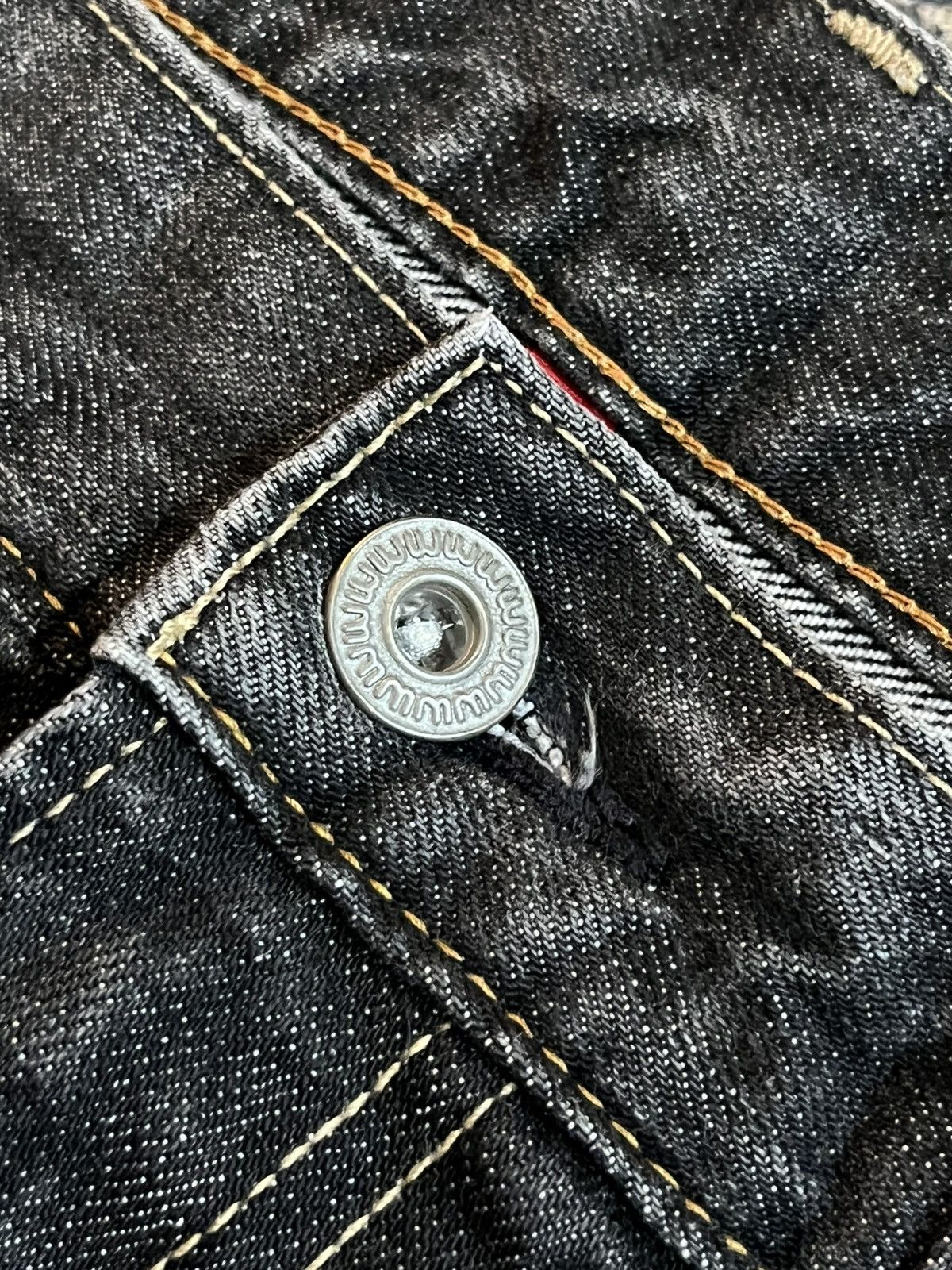 Undercover × Uniqlo Vintage Uniqlo UJ Dark Whisker Regular Fit Straight Leg Jean Size US 33 - 5 Thumbnail