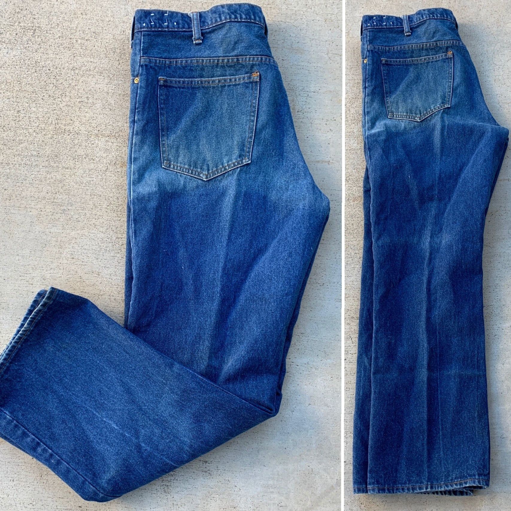 Vintage VINTAGE Unbranded Jeans Rockabilly 5 Pocket Denim USA Scovill Zipper 36 Waist 30 Inseam 31 Rise High Men Size US 36 / EU 52 - 3 Thumbnail