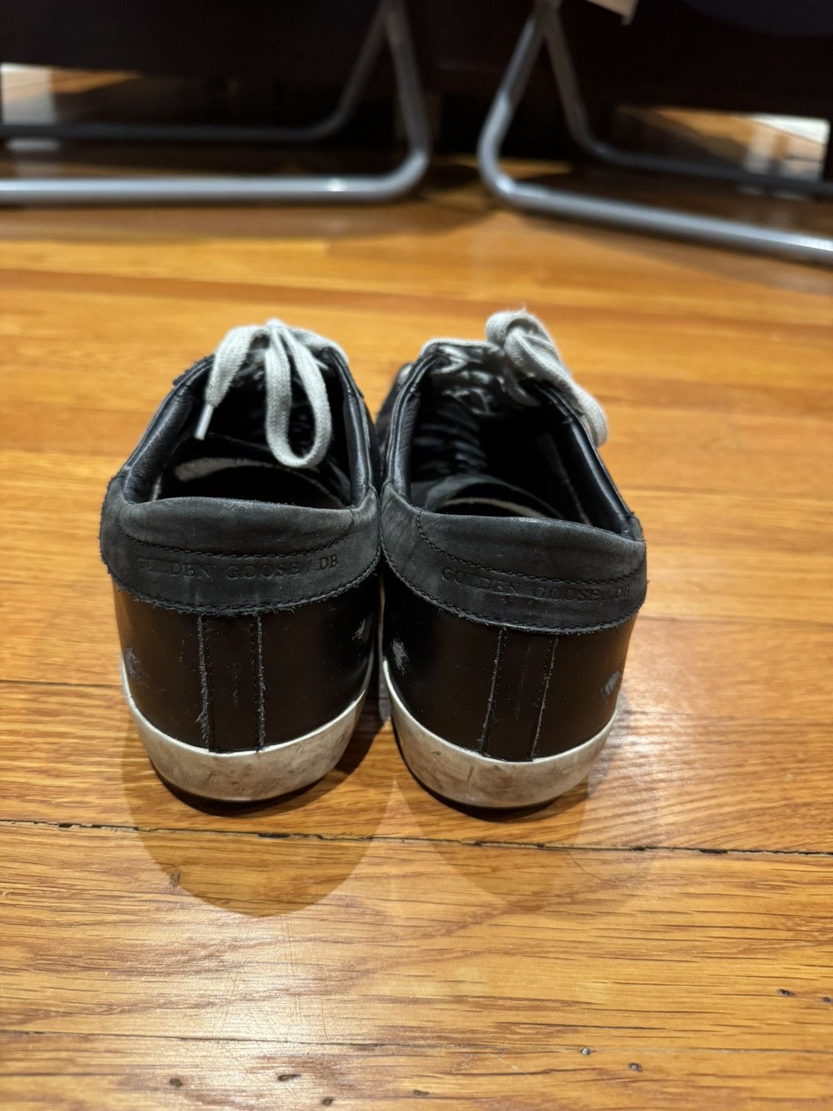 Golden Goose Golden Goose Black and Gray Sneakers Versatile Comfort Size US 8 / EU 41 - 4 Thumbnail