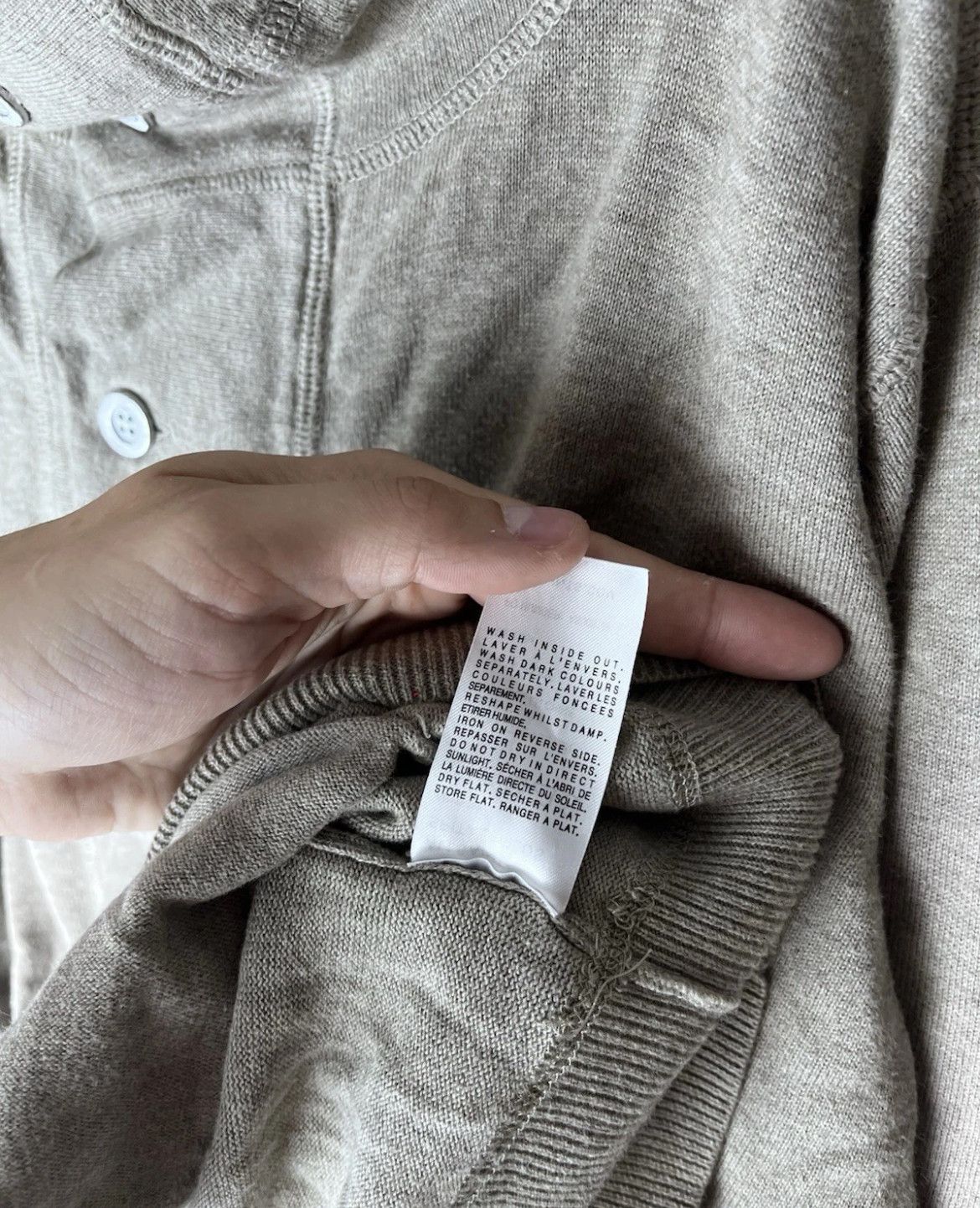 Allsaints Men’s sweater 1/4 zip Allsaints size L Size US L / EU 52-54 / 3 - 11 Thumbnail