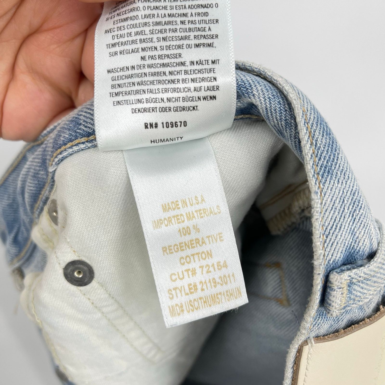 Citizens Of Humanity Citizens of Humanity | NWT Dahlia Bow Leg Barrel Jeans 29 Size 29" - 12 Thumbnail