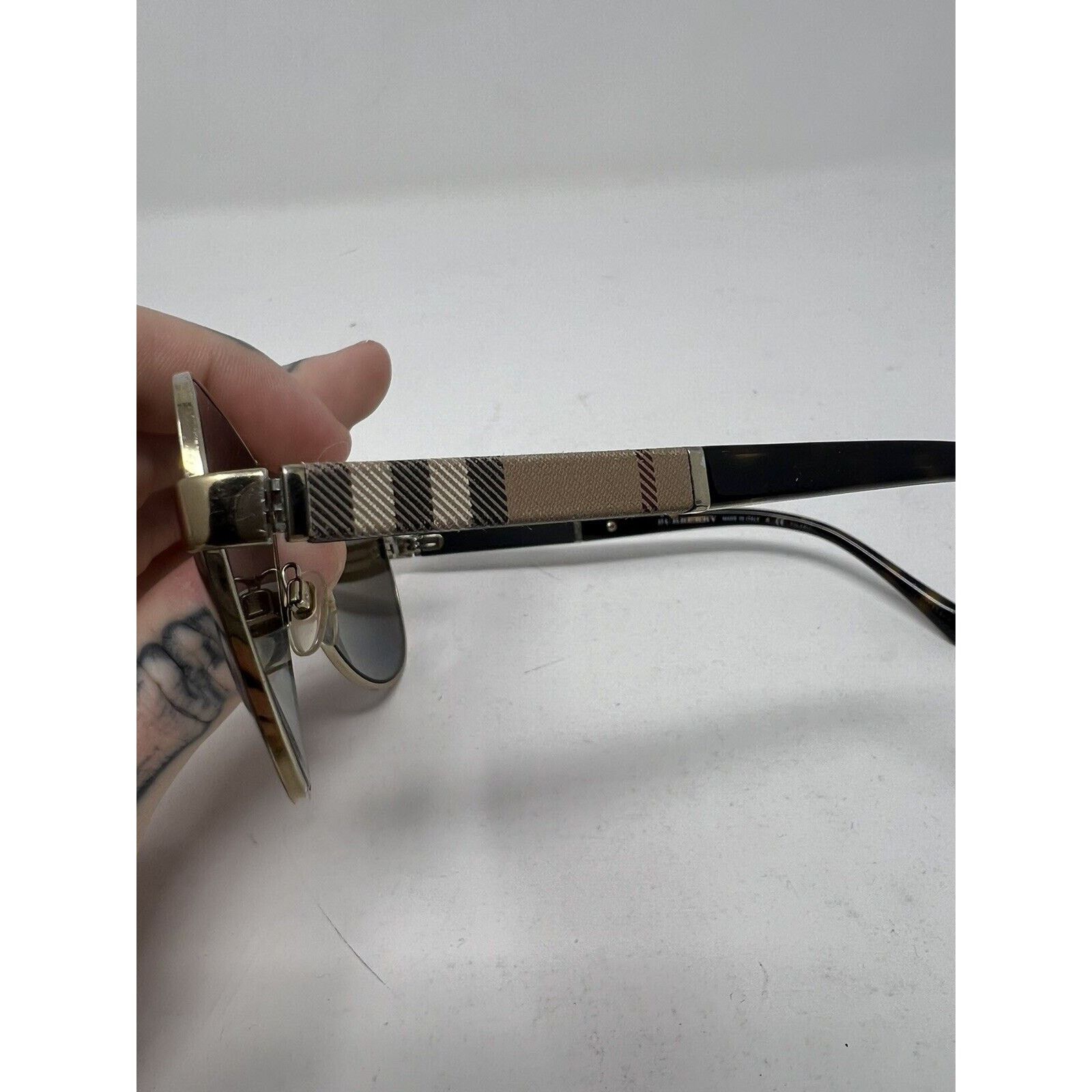 Burberry B 3080 1145/T5 BURBERRY Polished Gold/Gradient Brown Size ONE SIZE - 3 Thumbnail