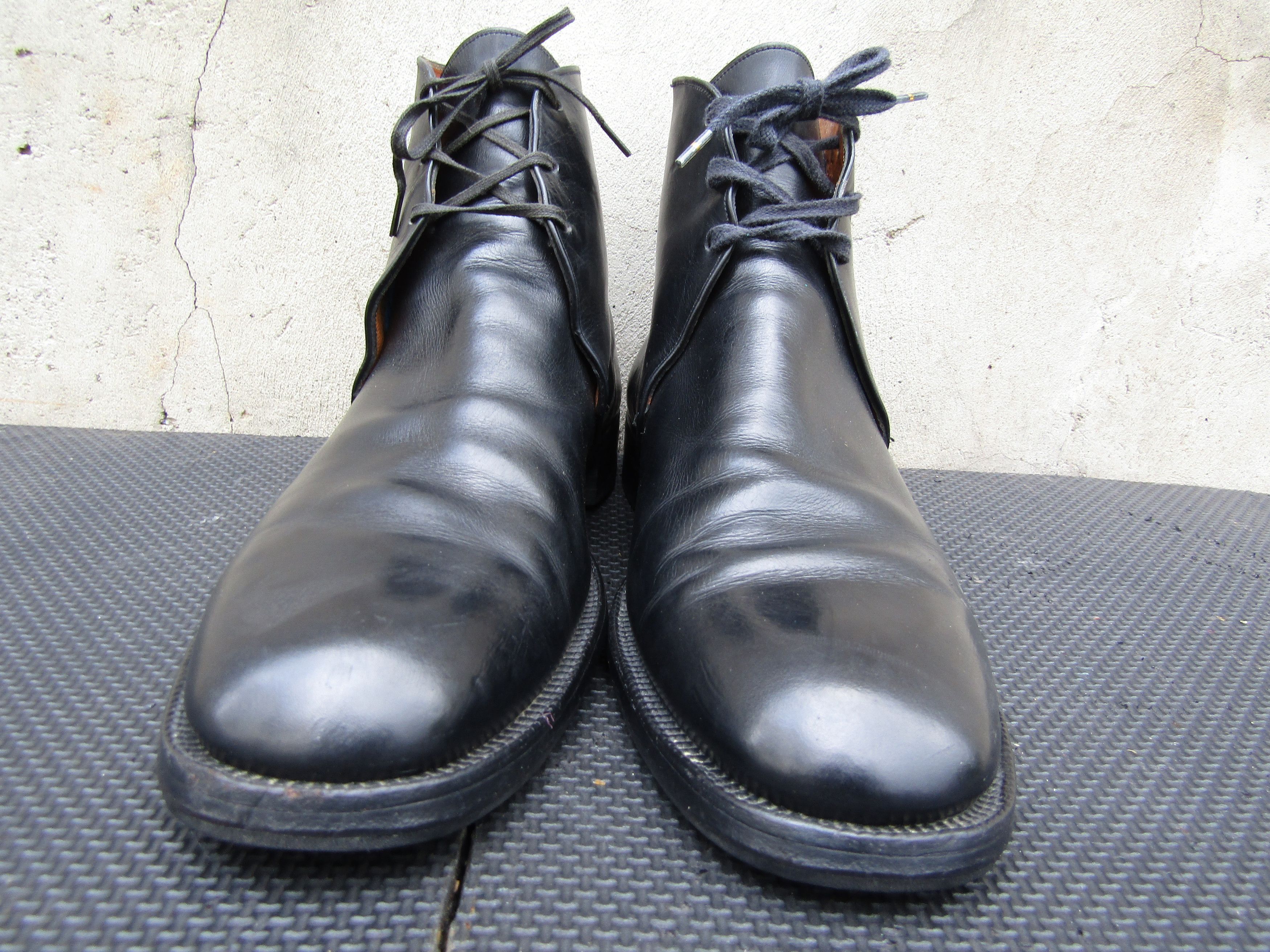Crockett & Jones Vintage CROCKETT & JONES 1971 Mens Black Chukka Size US 8.5 / EU 41-42 - 5 Thumbnail