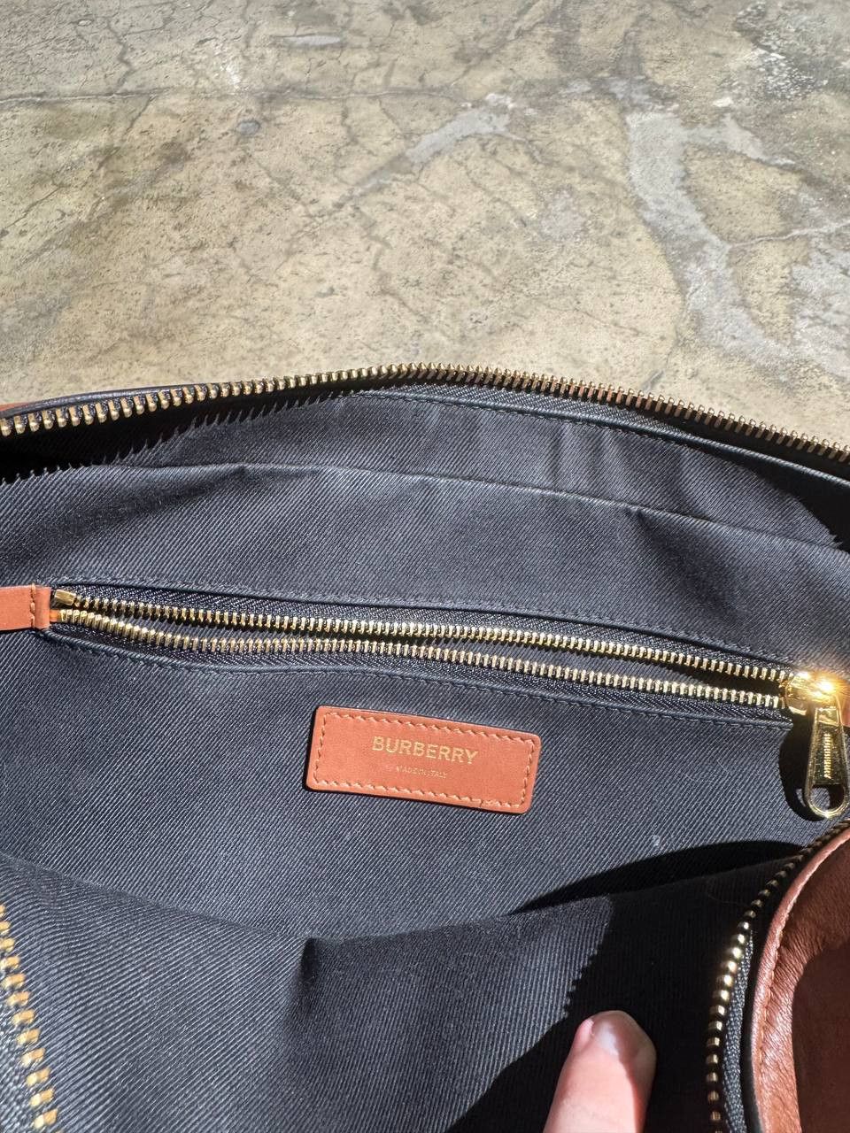 Burberry Burberry Pre-Owned 2010s TB Monogram Print Crossbody Bag Size ONE SIZE - 8 Thumbnail