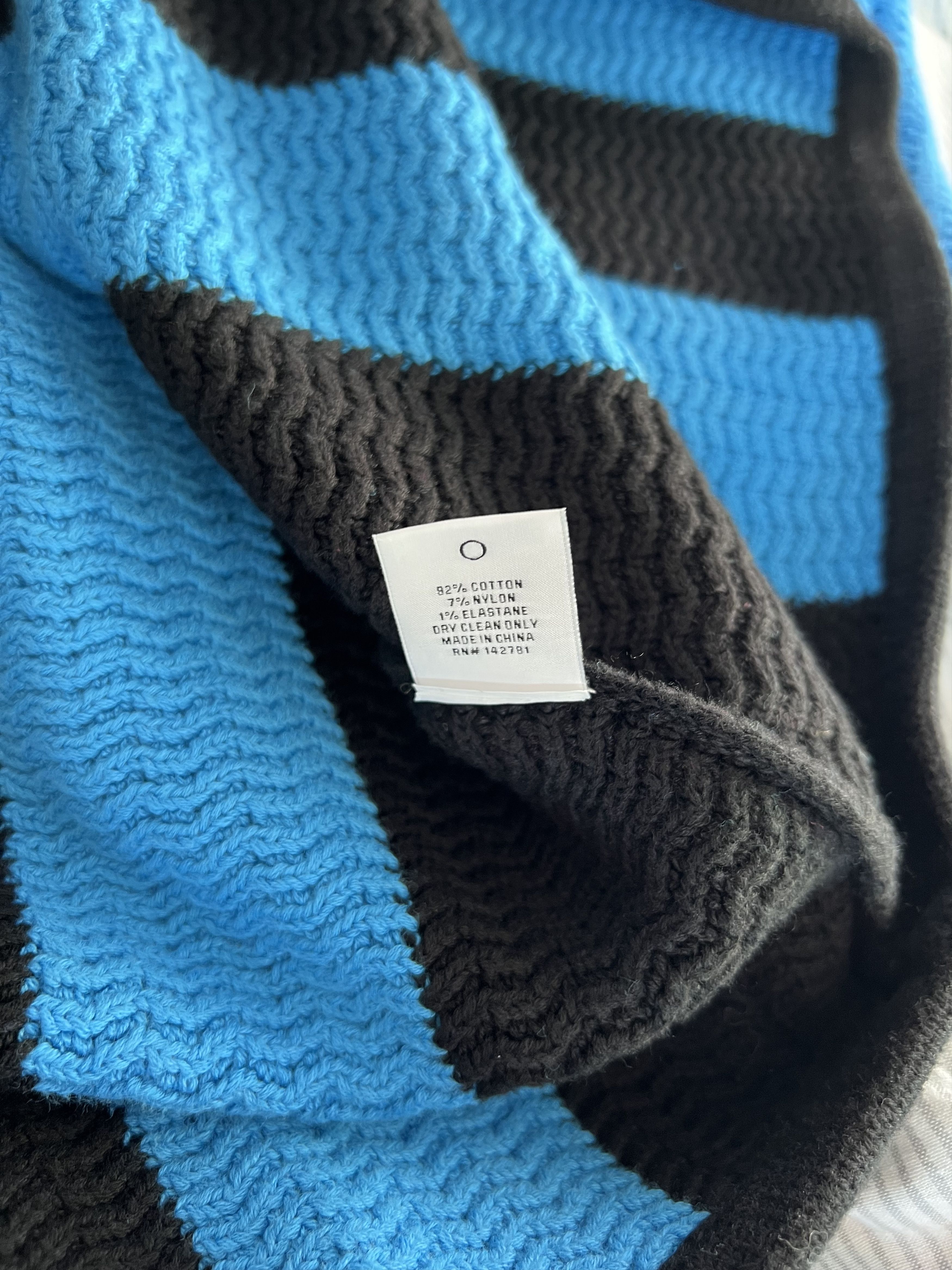 Aime Leon Dore Aime Leon Dore Long Sleeve Knit Soccer Jersey in Black Blue Size US M / EU 48-50 / 2 - 8 Thumbnail
