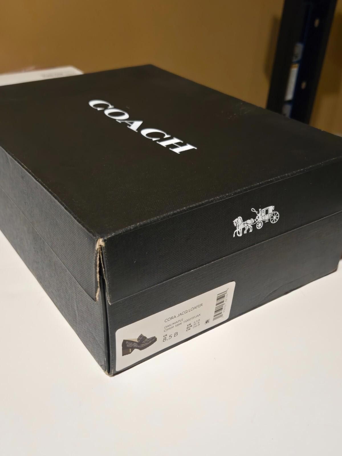 Coach Womens Coach Cora Loafer Signature Logo Jacquard 8.5 B NEW Size US 8.5 / IT 38.5 - 4 Thumbnail