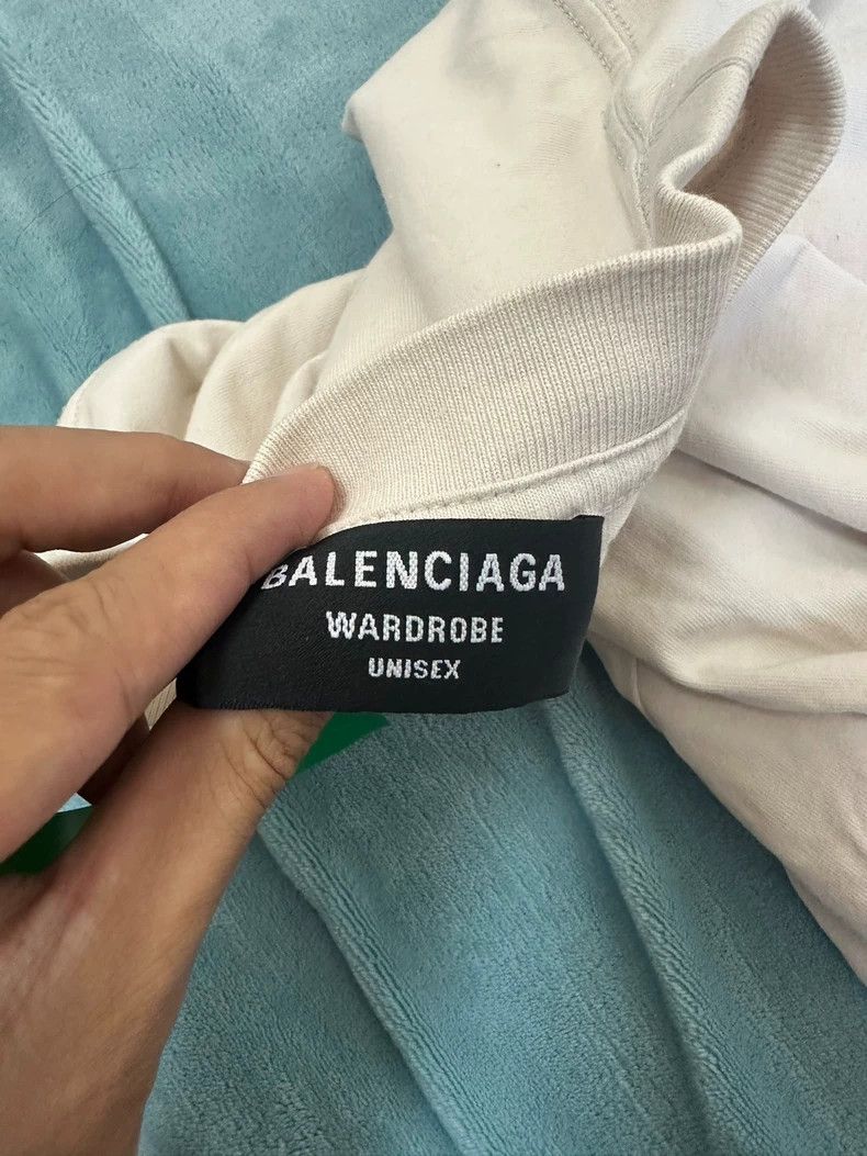 Balenciaga Balenciaga Letter Logo printed T-shirt with round neck and Size US XL / EU 56 / 4 - 7 Thumbnail
