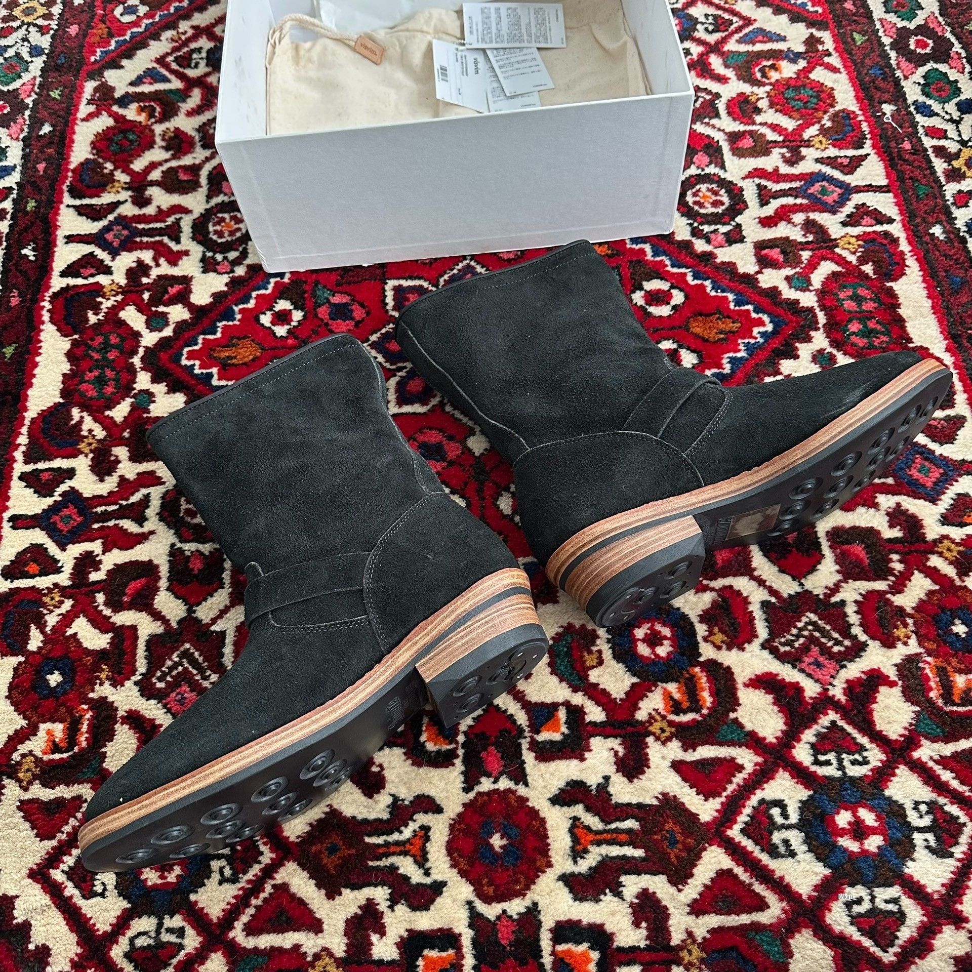 Visvim Visvim T.W.O Folk Suede Engineer Boots Size US 9 / EU 42 - 3 Thumbnail
