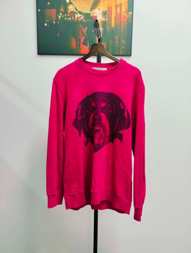 Givenchy Rose red hoodie size M (115)