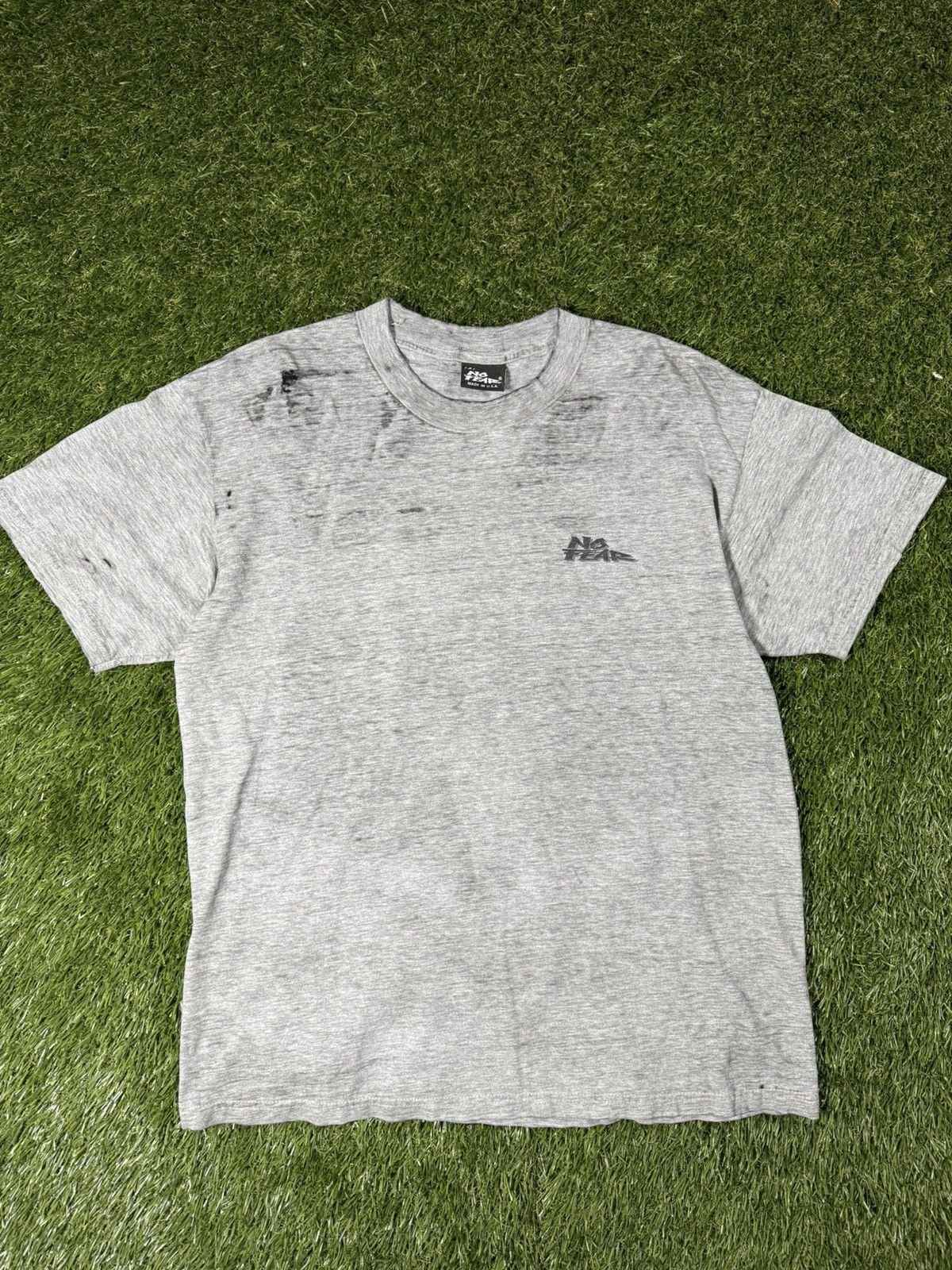 No Fear Vintage 90s No Fear Gun Distressed Essential Graphic Tee Size US L / EU 52-54 / 3 - 2 Thumbnail