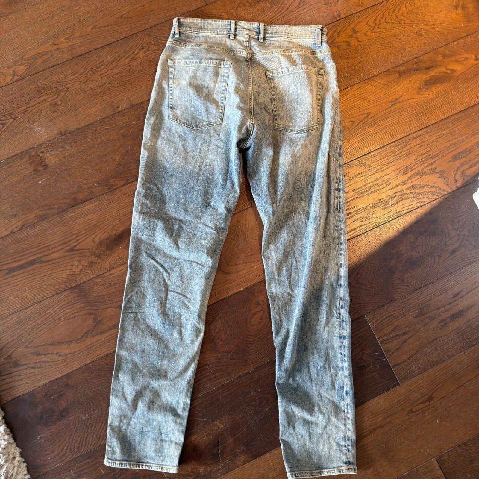 Represent Clo. Represent Clothing Jeans Light Blue Wash Size US 36 / EU 52 - 3 Thumbnail