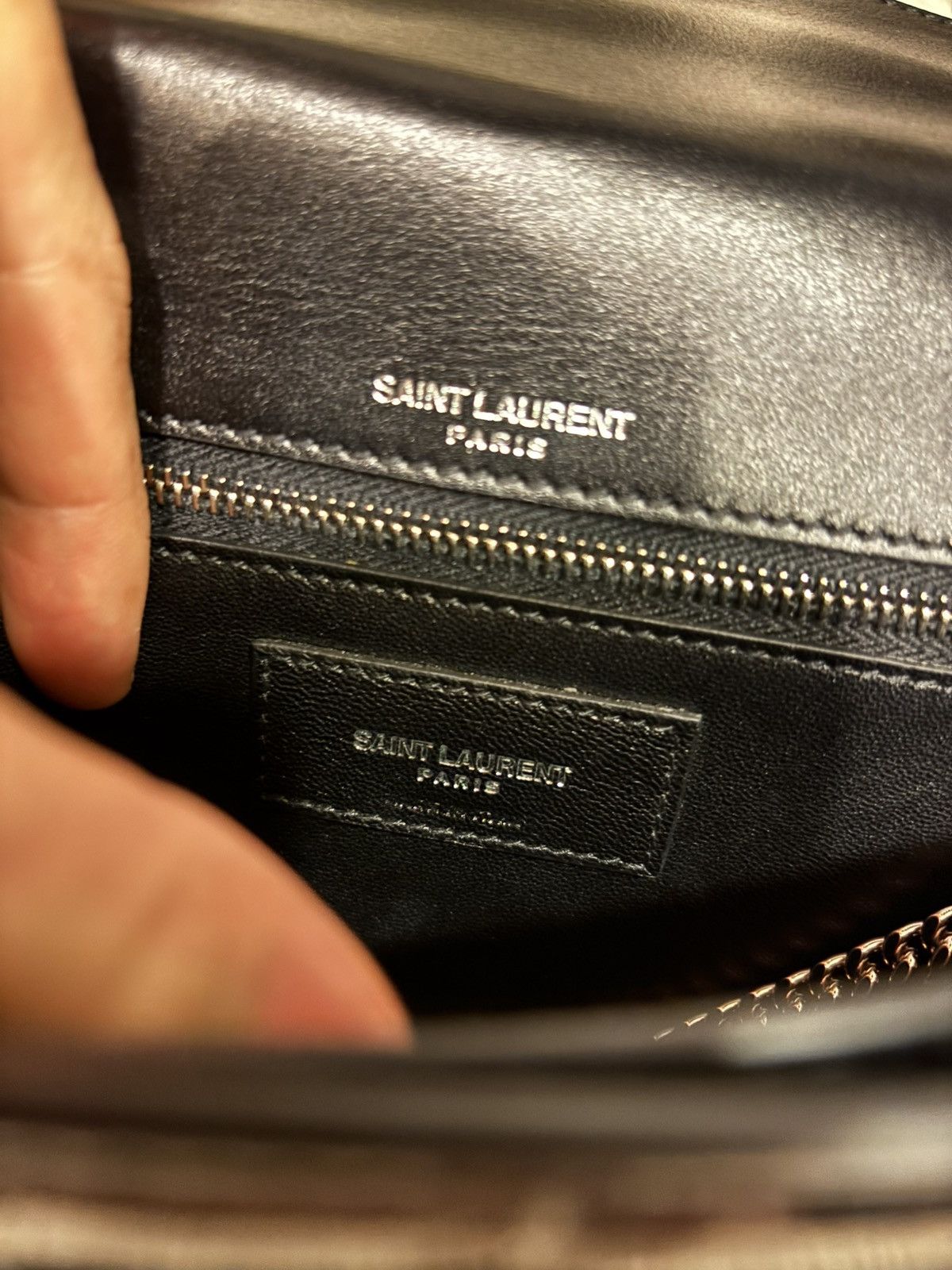Saint Laurent Paris $25k Retail - Saint Laurent Crocodile Black Cassandra Bag Size ONE SIZE - 13 Thumbnail