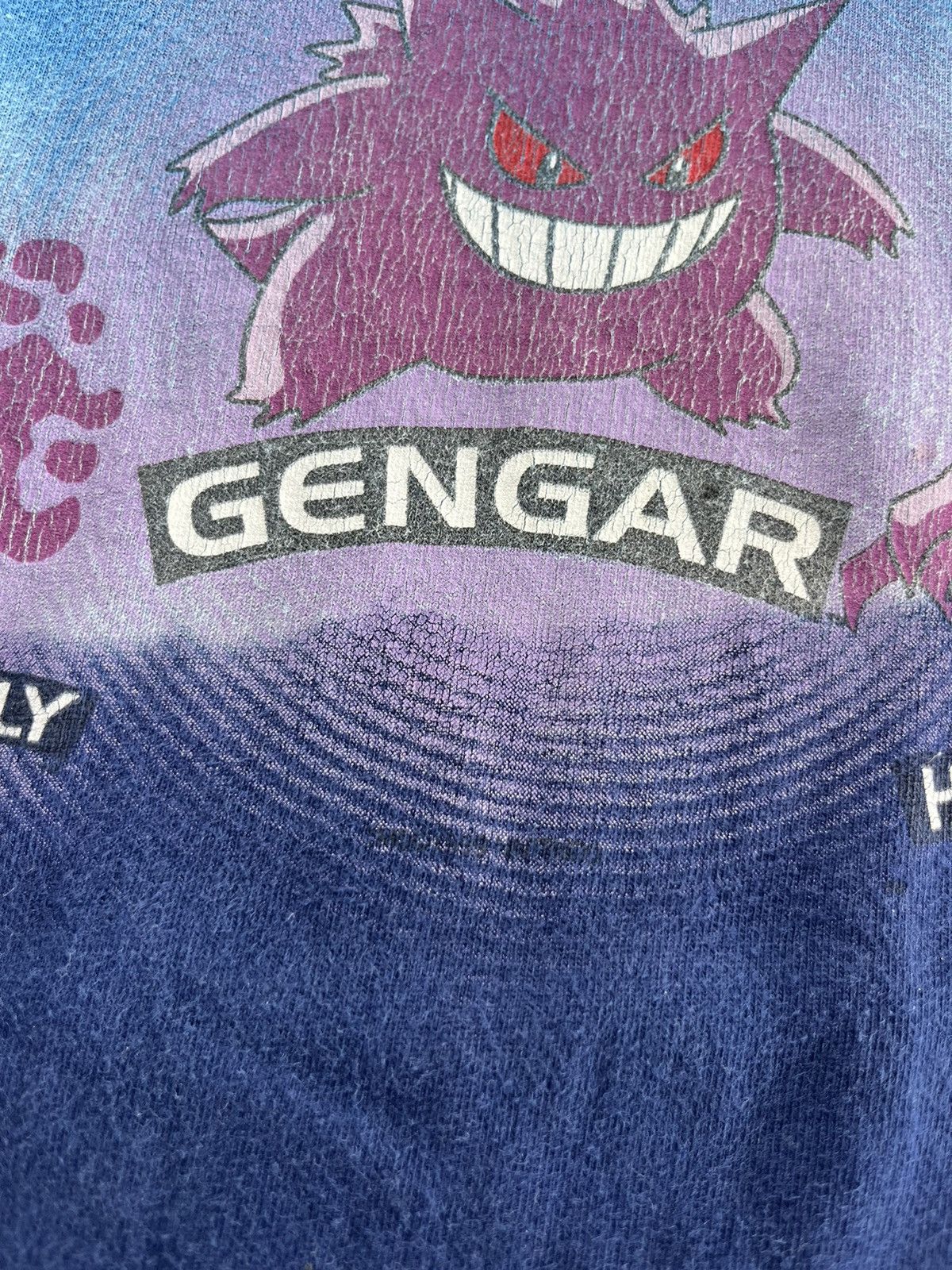 Nintendo × Pokemon × Vintage Vintage GENGAR Gastly Haunter Pokemon Nintendo 1999’s Tshirt Size US M / EU 48-50 / 2 - 6 Thumbnail