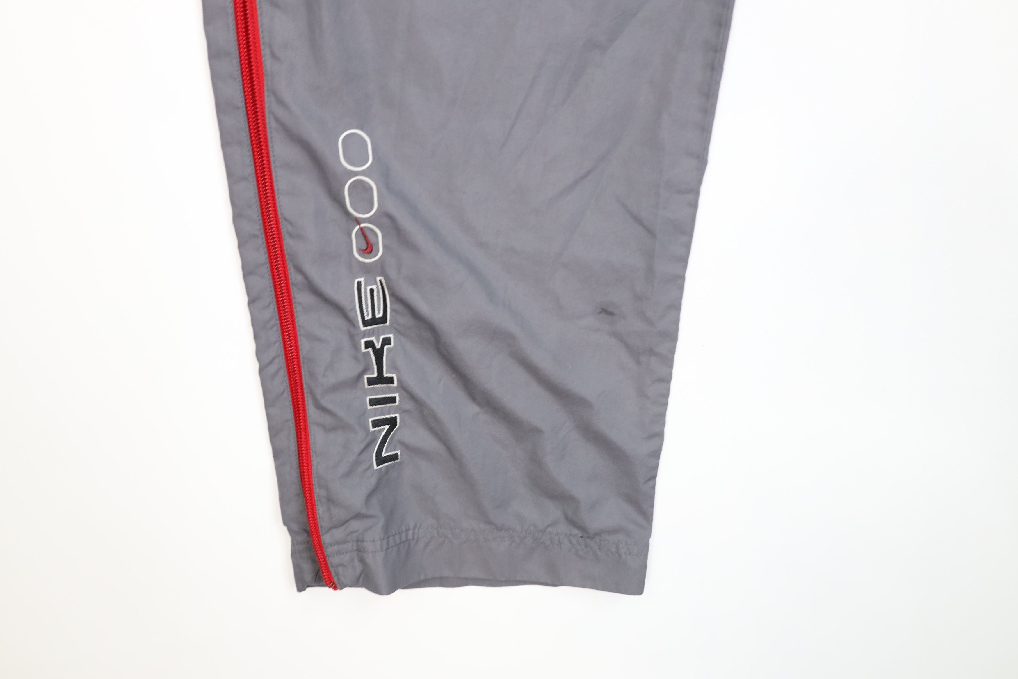 Nike Vintage Nike Scott Mini Swoosh Wide Leg Windbreaker Pants Size US 36 / EU 52 - 5 Thumbnail