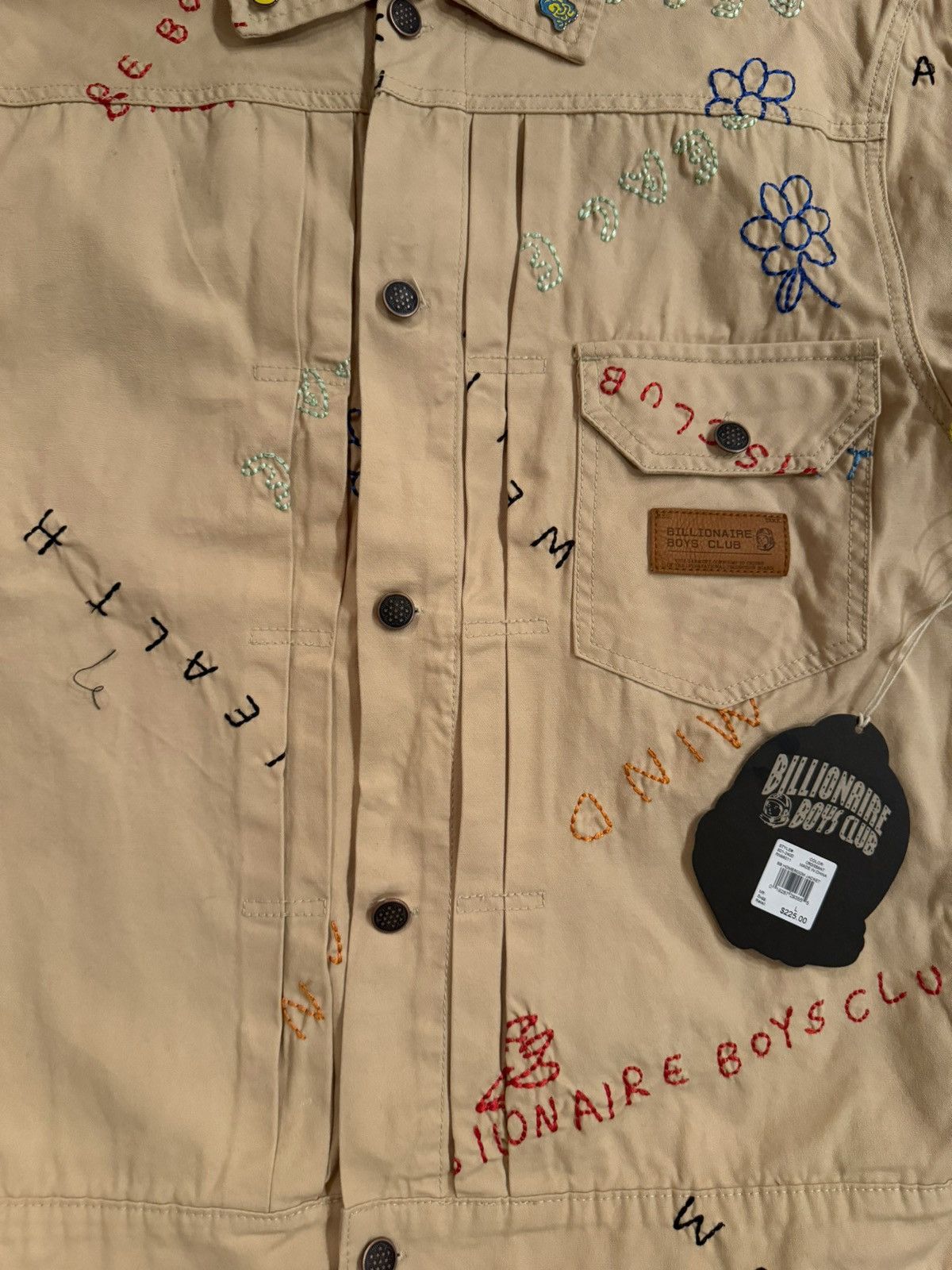 Billionaire Boys Club 🔥300$ BILLIONAIRE BOYS CLUB Homeroom Multi logo Jacket Size US L / EU 52-54 / 3 - 17 Thumbnail