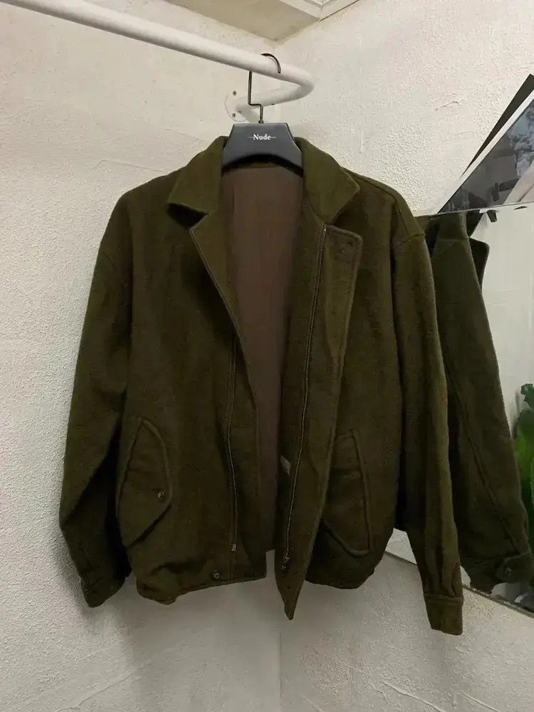 Yohji Yamamoto Yohji Yamamoto 80s wool work jacket-2505 Size US M / EU 48-50 / 2 - 2 Thumbnail
