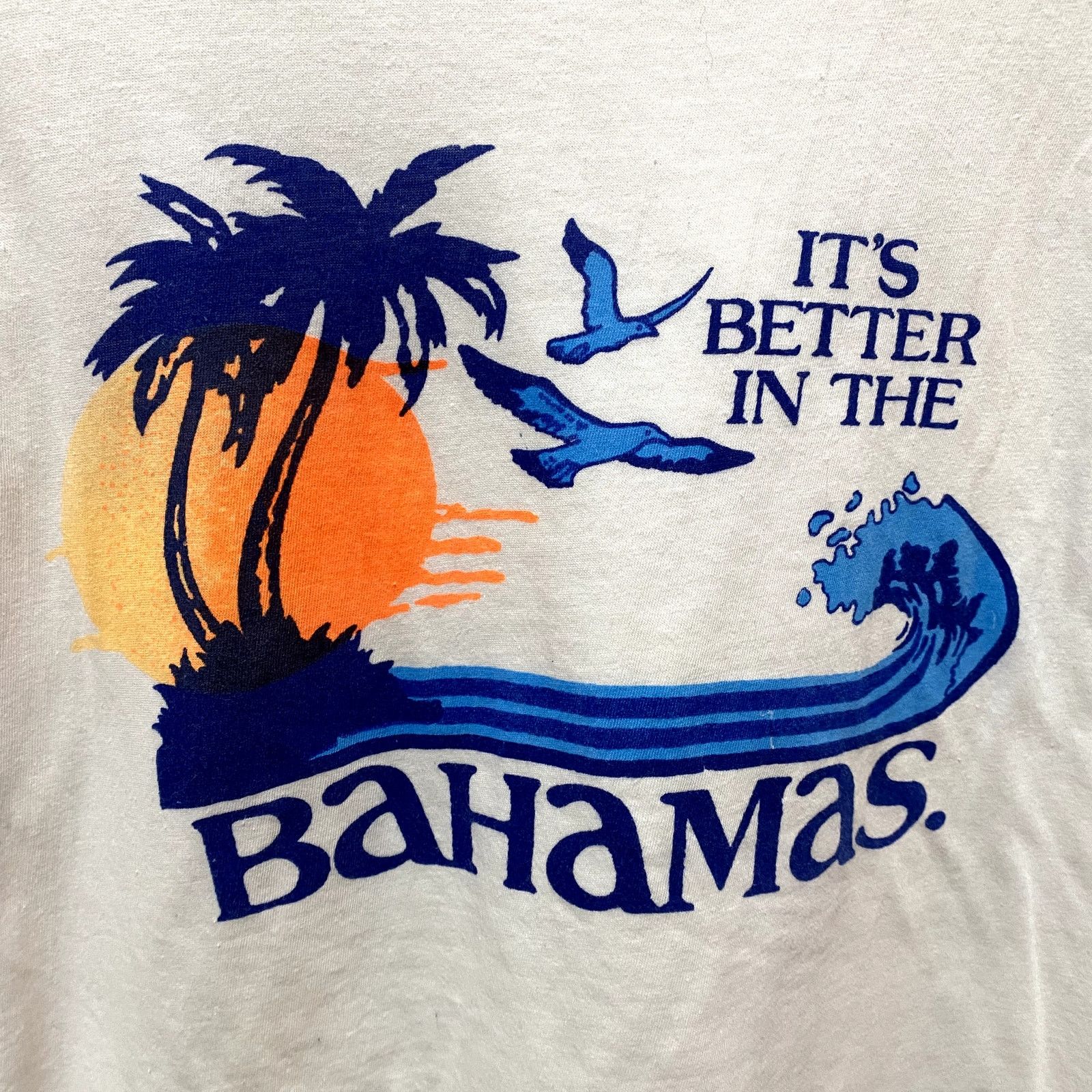 Vintage Vintage It's Better In The Bahamas T Shirt Paul Walker Size US XL / EU 56 / 4 - 2 Thumbnail