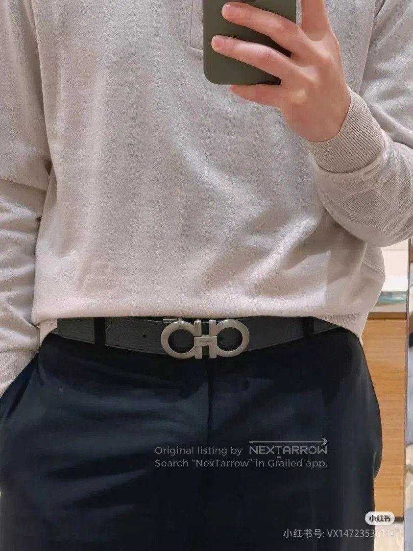 Salvatore Ferragamo Ferragamo Men's 105 Belt. Size ONE SIZE - 4 Thumbnail