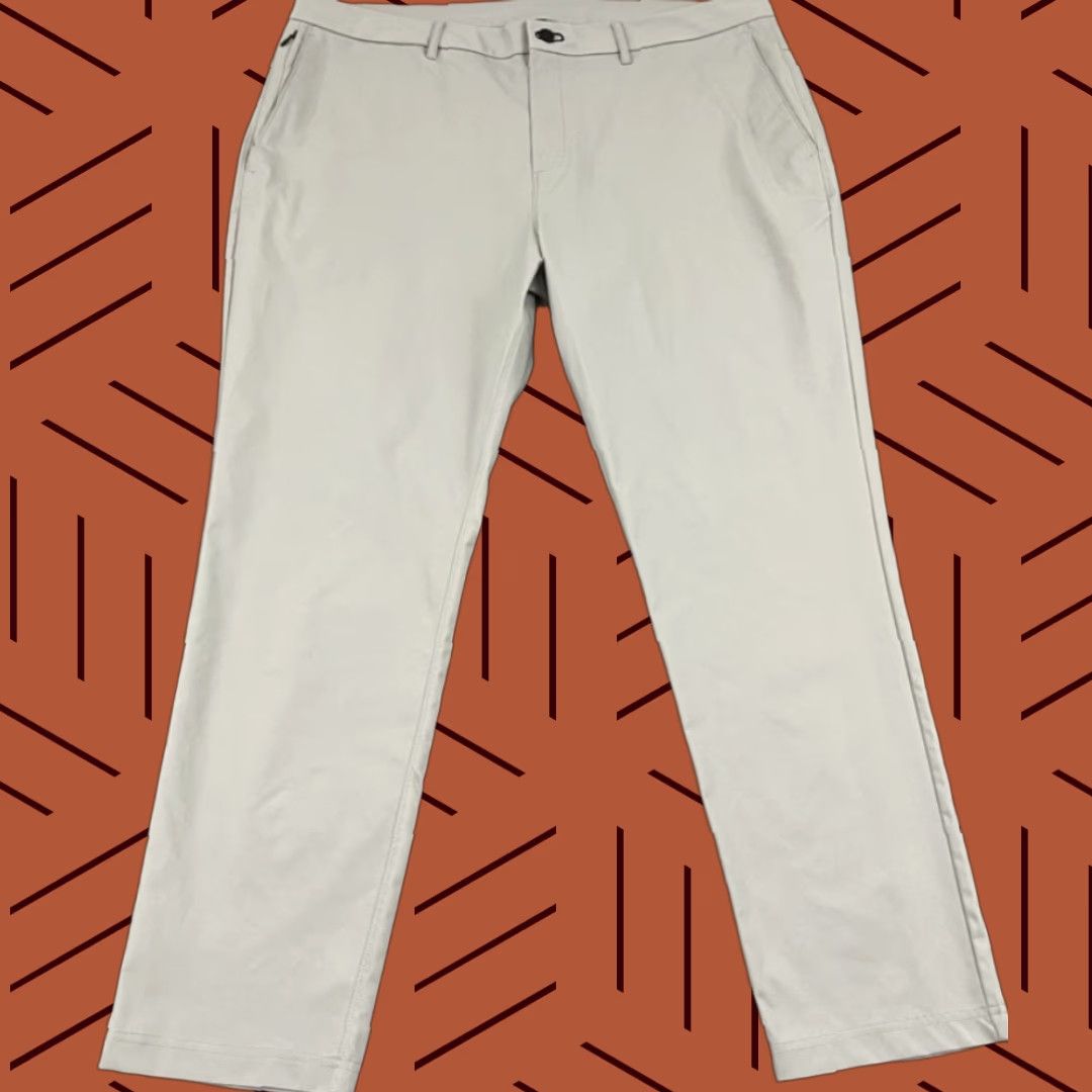 Vintage Public Rec Chino Pants Mens 40 x 30 Gray Straight Leg Travel Golf Office Casual Size US 40 / EU 56 - 1 Thumbnail
