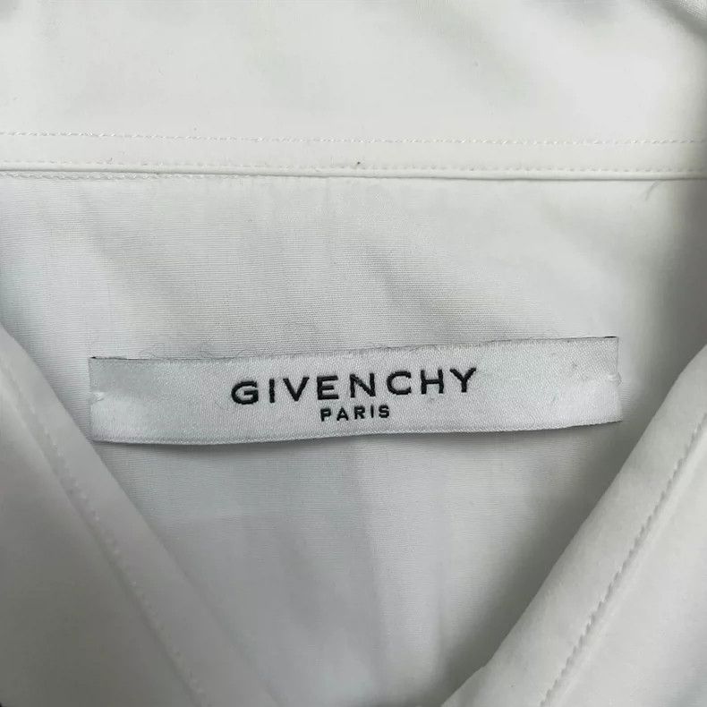 Givenchy Givenchy Size 39Collar Embroidered Five-pointed Star White Size US S / EU 44-46 / 1 - 3 Thumbnail