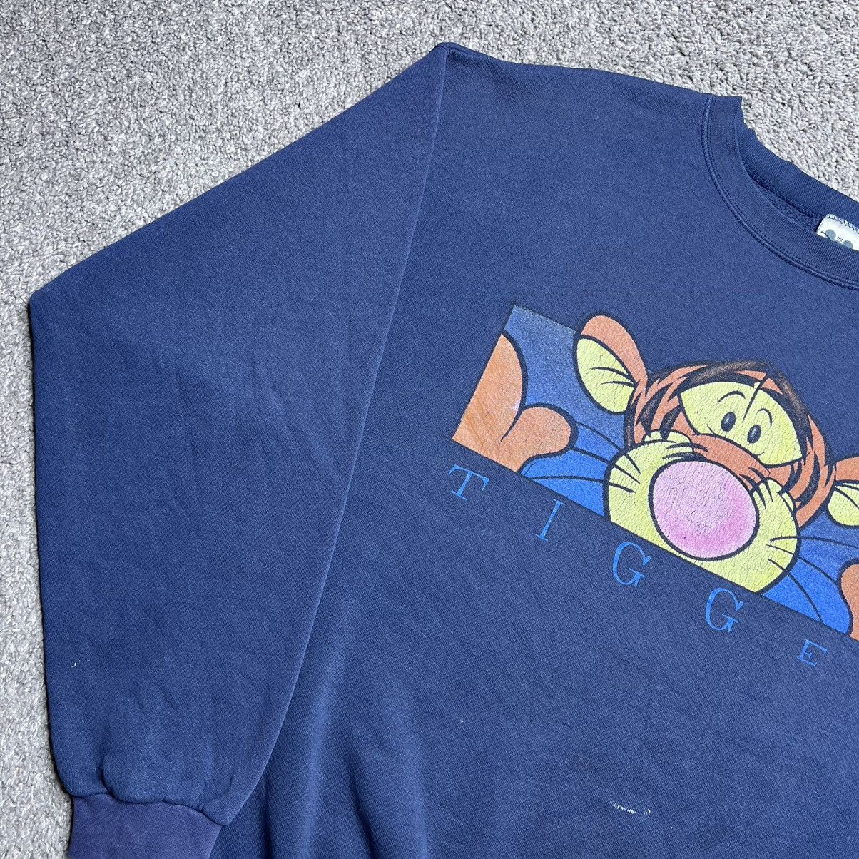 Disney Vintage 1990s Tigger Winnie The Pooh Disney Store Sweatshirt Size US XL / EU 56 / 4 - 17 Thumbnail