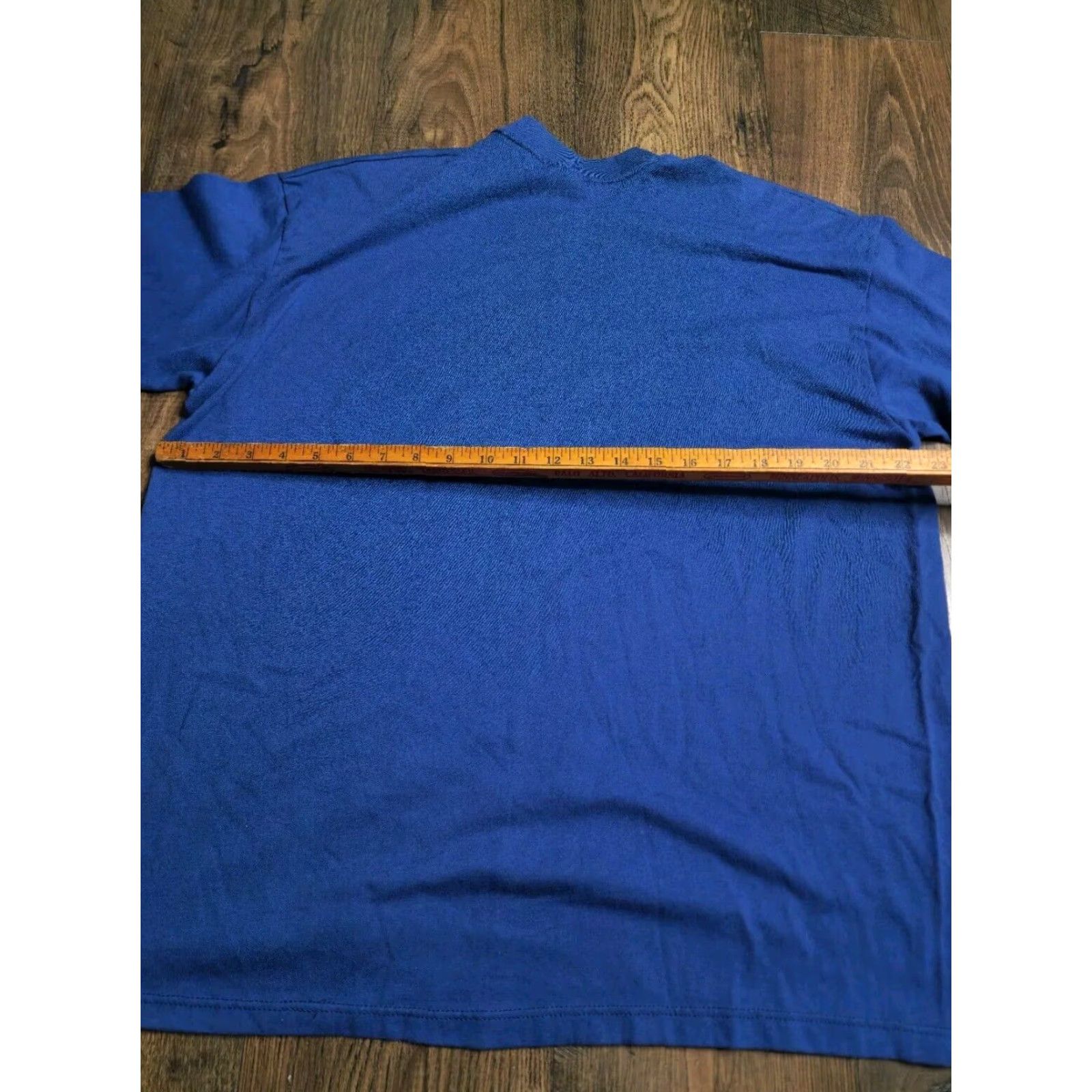 Vintage VINTAGE The Wonderful World of China Painting T Shirt 2XL Stedman Blue Cotton Blend 50/50 Size US XXL / EU 58 / 5 - 4 Thumbnail