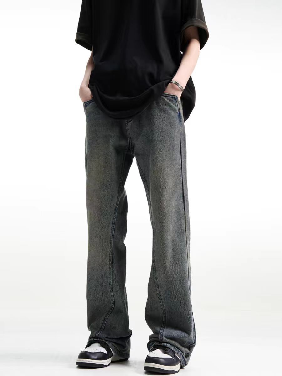 Japanese Brand × Vintage High Street Vintage Loose Jeans Blue Size US 33 - 3 Thumbnail