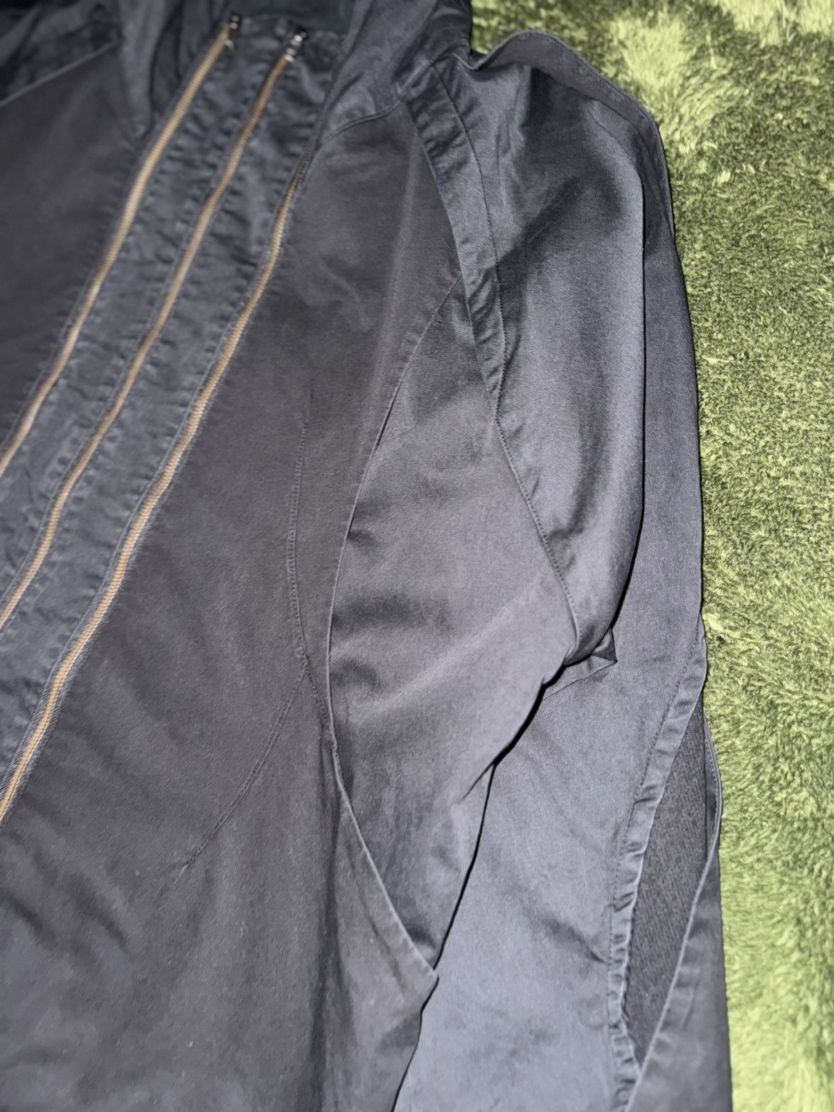 Japanese Brand [XL] Cost Per Kilo Triple Zip Cotton Hooded Blouson Jacket Size US XL / EU 56 / 4 - 3 Thumbnail