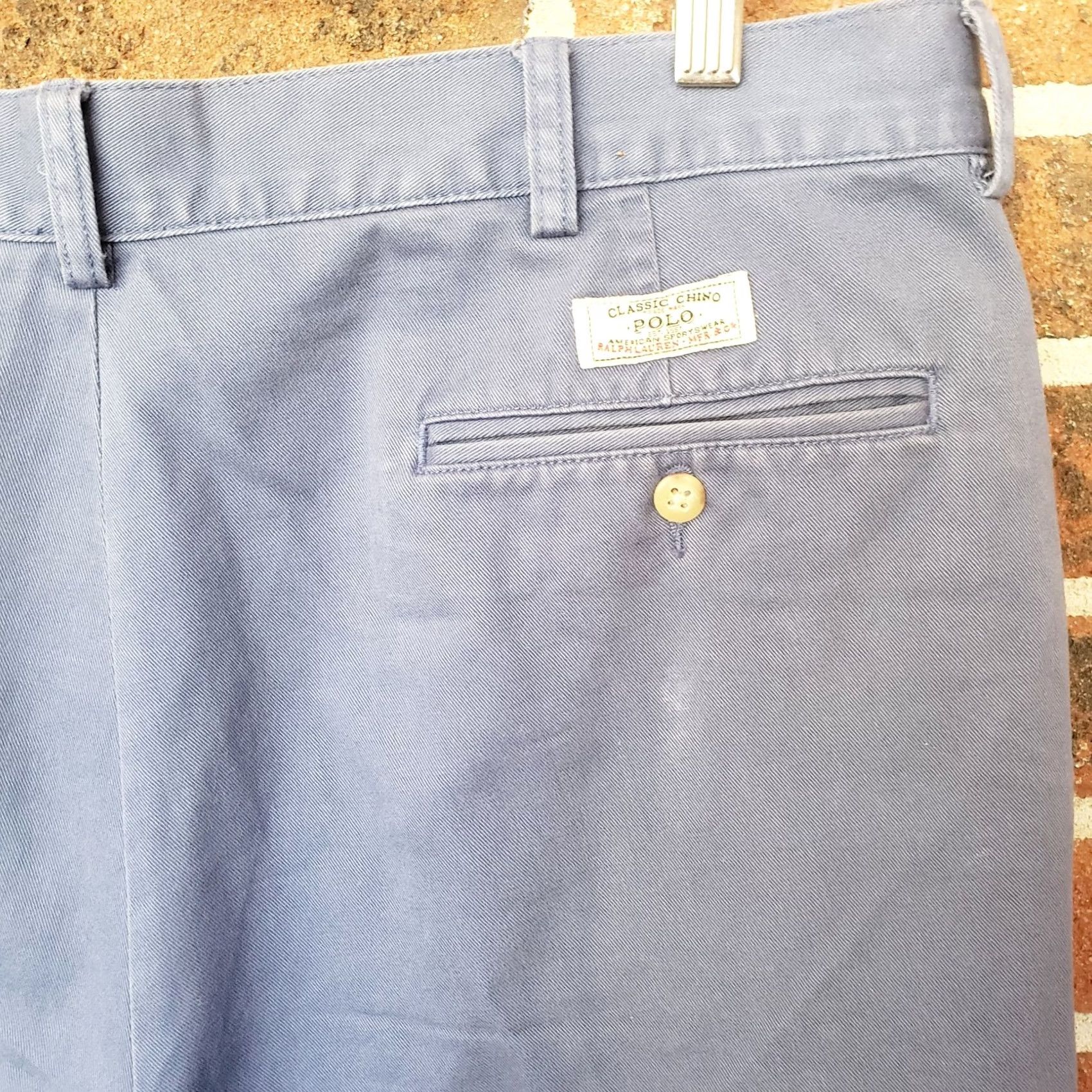Ralph Lauren VINTAGE Ralph Lauren Shorts Mens 38 Polo Men Tyler 38x8 Navy Pleated Front Cotton Cool Wear Size US M / EU 48-50 / 2 - 7 Thumbnail