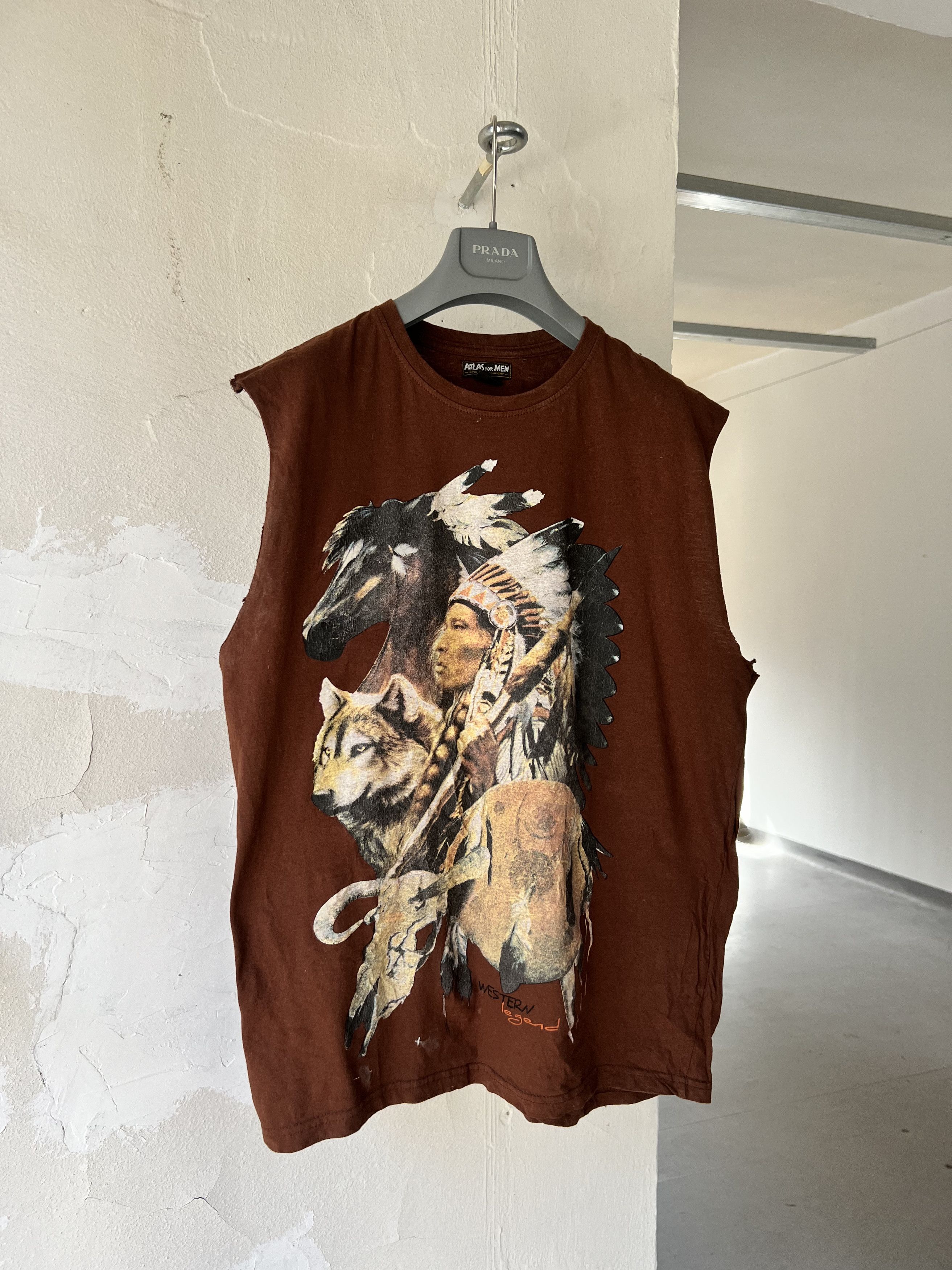 Western Rise Western Legend Animal Eagle Wolf Tank Top Size US L / EU 52-54 / 3 - 1 Thumbnail
