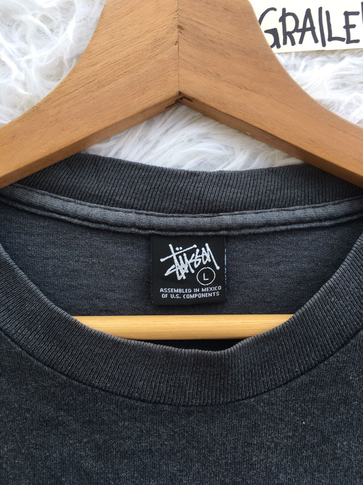 Stussy Rare vintage Stussy Death’s Rockers Tshirt Size US L / EU 52-54 / 3 - 9 Thumbnail