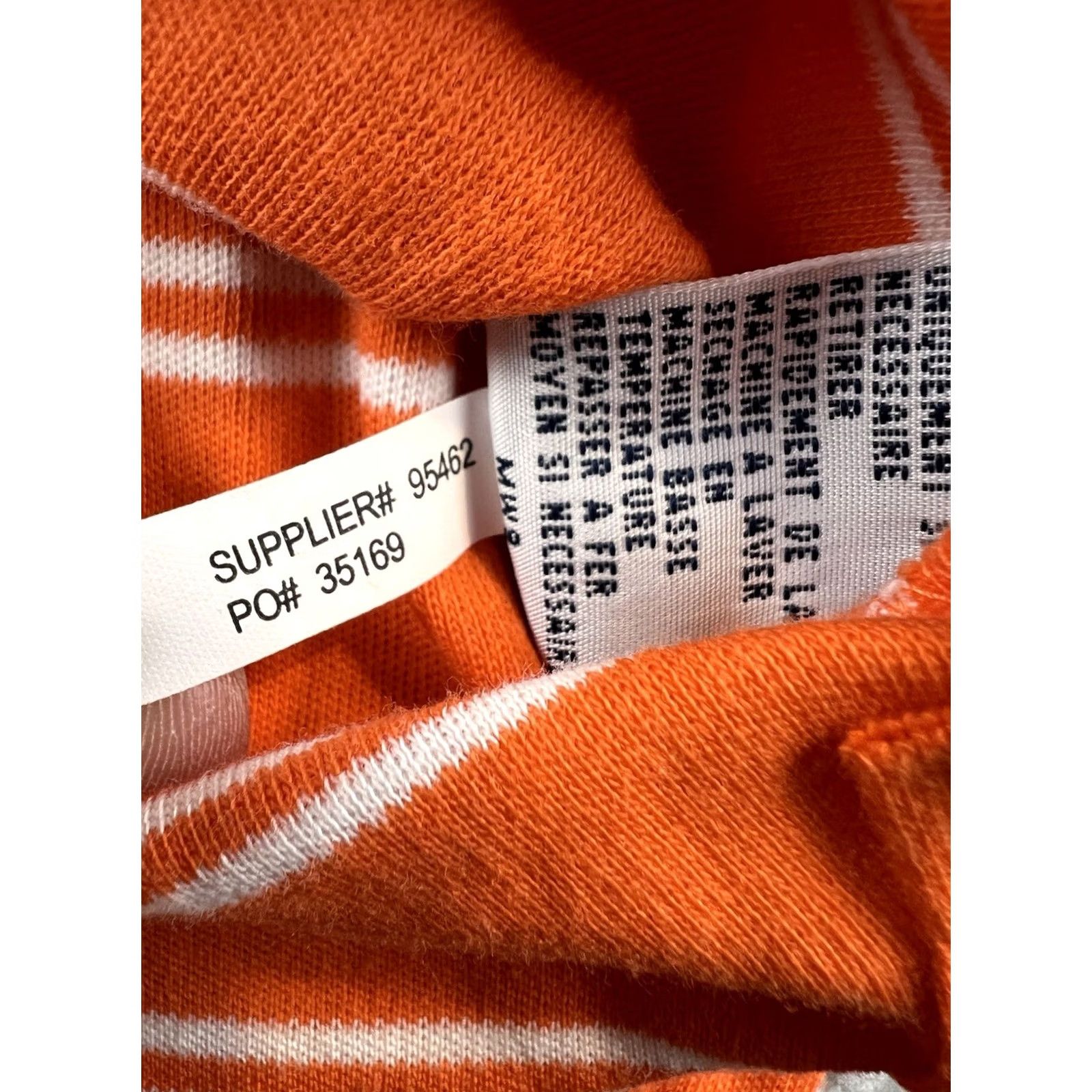 Ralph Lauren VINTAGE Ralph Lauren Polo Shirt Mens M Striped White Orange Logo breathable Easy Care Modern/Seasonal Size US M / EU 48-50 / 2 - 3 Thumbnail