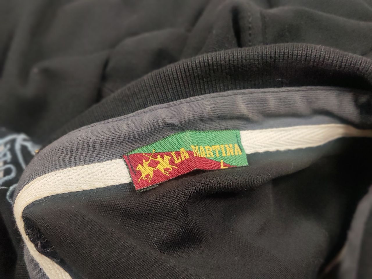 La Martina La Martina Vintage Dubai Logo Long sleeve Polo Ralph lauren Size US L / EU 52-54 / 3 - 18 Thumbnail