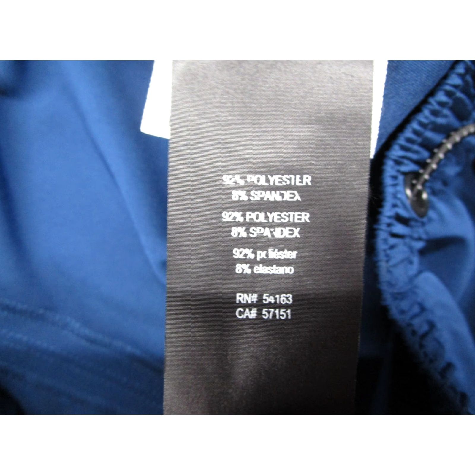 Karl Lagerfeld Karl Lagerfeld Cargo Shorts Mens Medium Blue Stretch Drawstring Pockets Utility Size US 31 - 4 Thumbnail