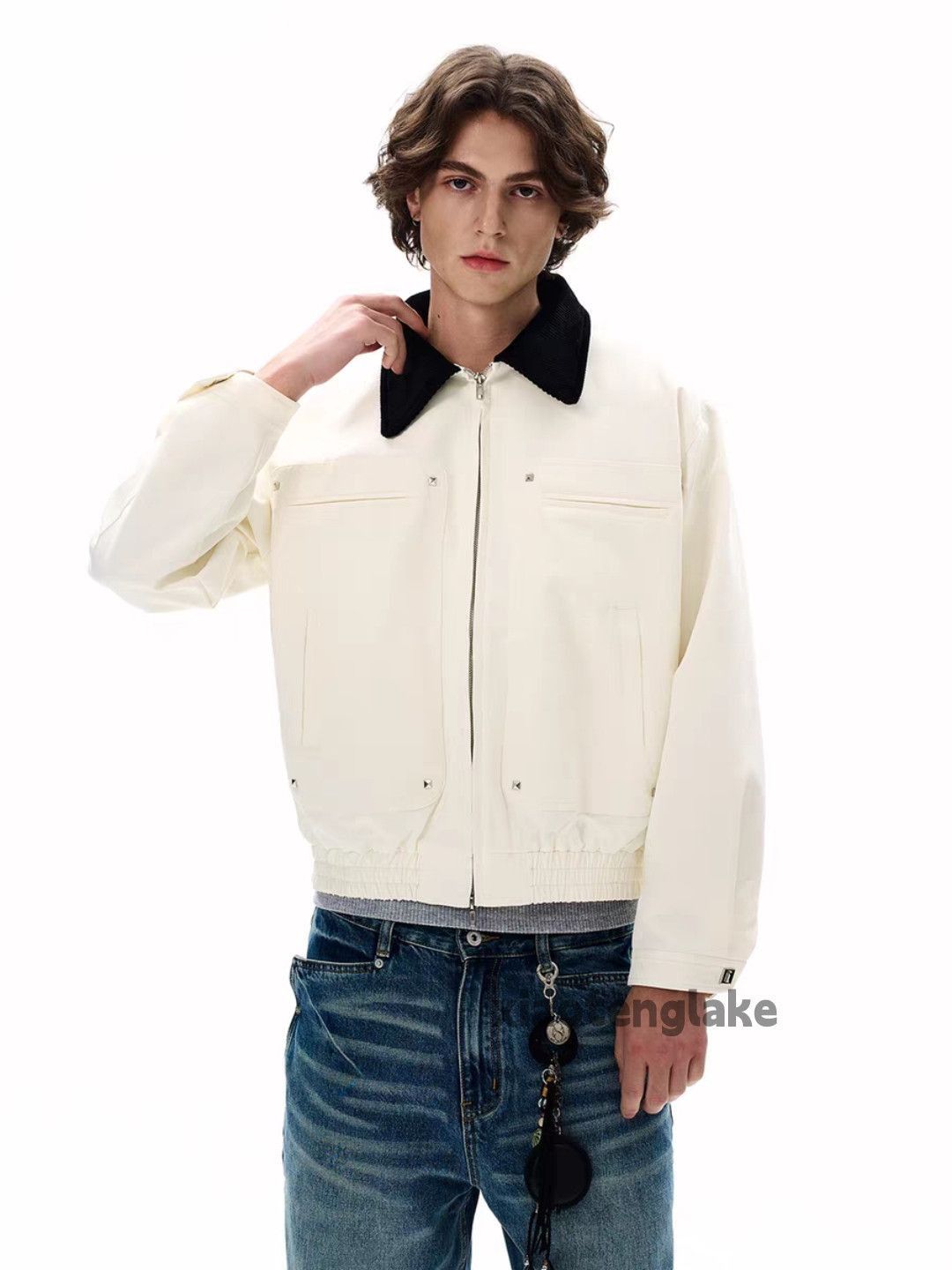 Vintage Unisex outdoor utility punk yuppie hiphop work jacket Size US L / EU 52-54 / 3 - 2 Thumbnail