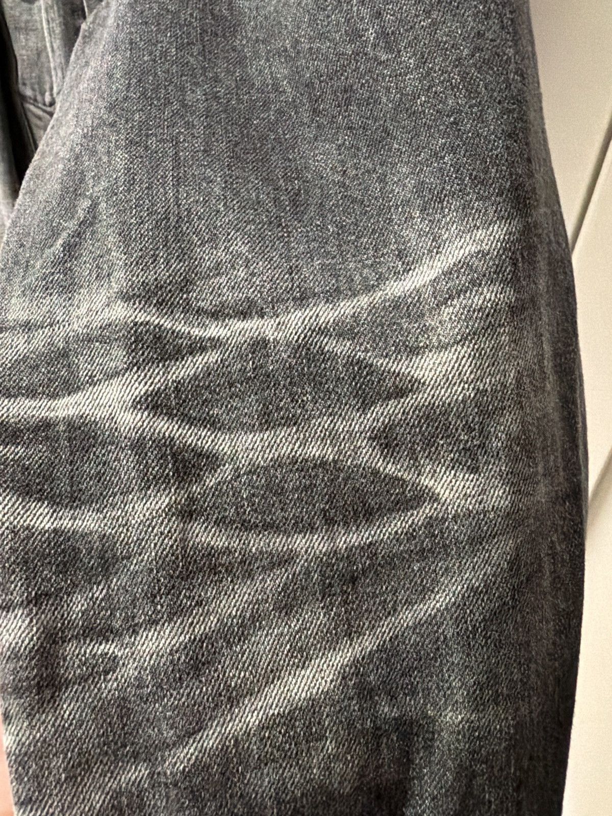 Balenciaga Balenciaga size 52 Smoke Grey Black Tie-Dye Denim Jacket Size US L / EU 52-54 / 3 - 6 Thumbnail