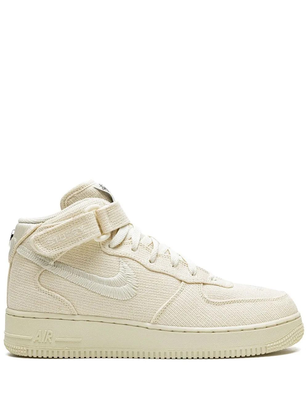 Nike × Stussy Nike Air Force 1 Mid Stussy Fossil Size US 6 / EU 39 - 1 Thumbnail