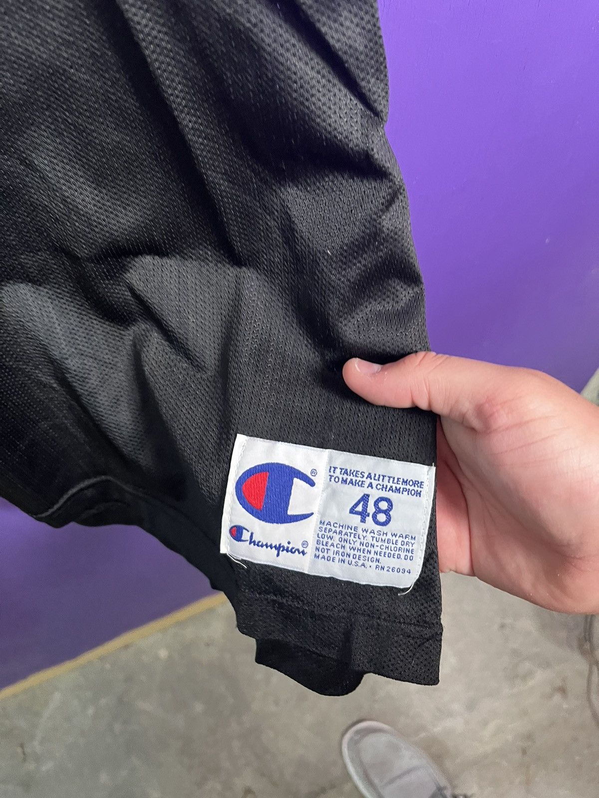 Champion × NBA × Vintage Vintage 90s Champion Spurs David Robinson jersey Size US L / EU 52-54 / 3 - 4 Thumbnail