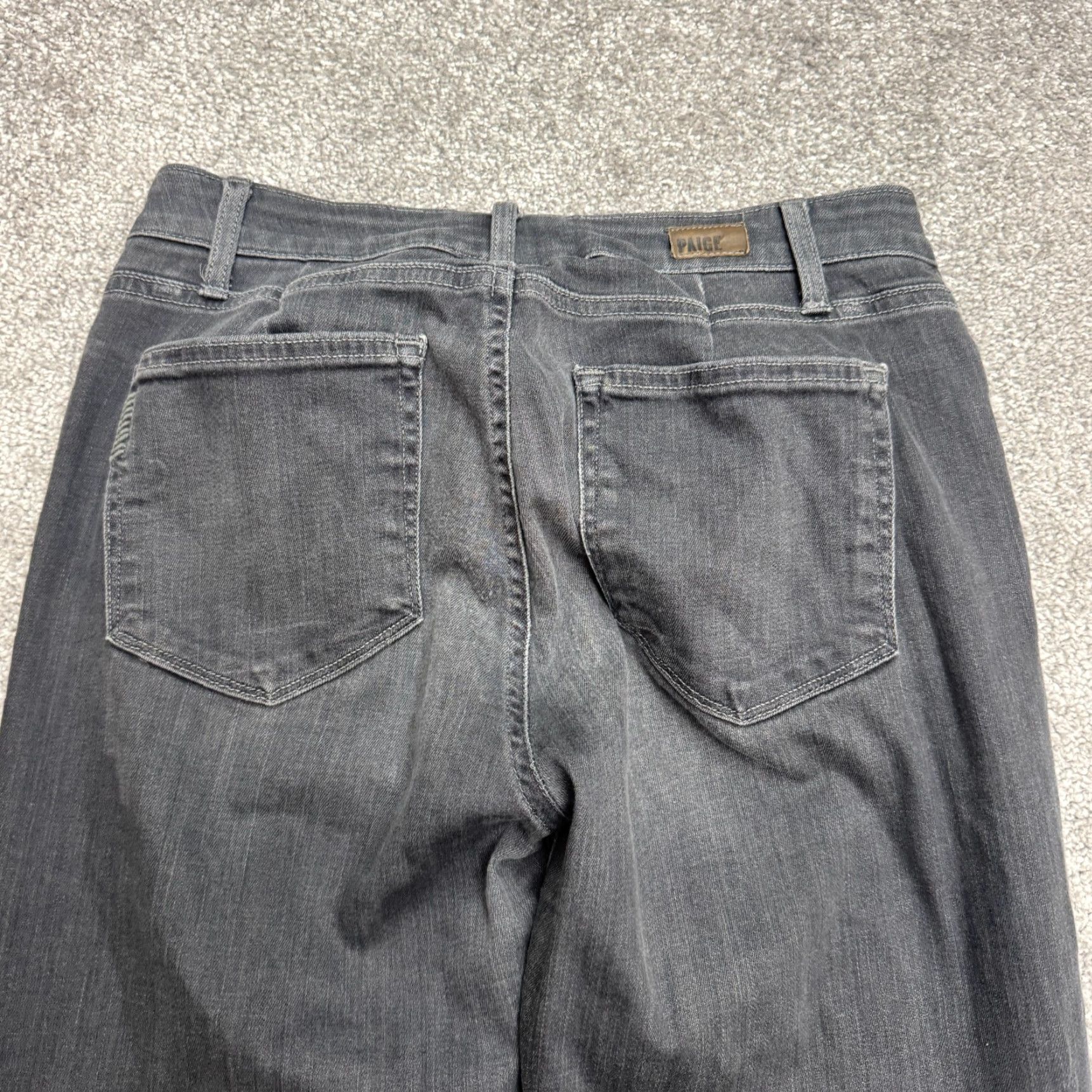 Paige Paige Verdugo Ankle Jeans Women 32 Gray Mid Rise Skinny 28x27 Size 24" / US 00 / IT 34 - 4 Thumbnail