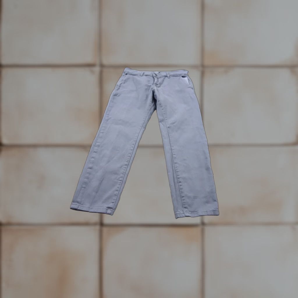 VINTAGE Ash Erie Jeans Men 30x28 Straight Leg Denim Stretch Gray